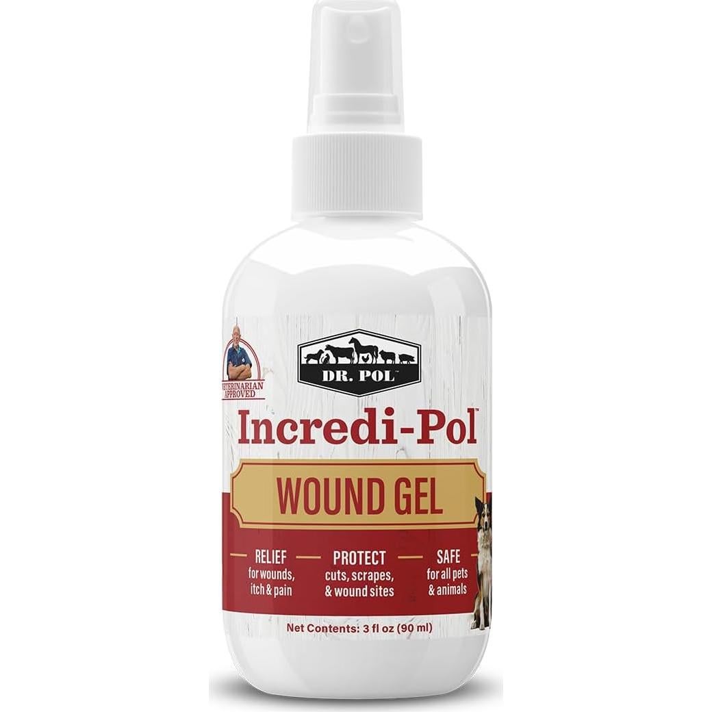 Gel para Heridas Incredi-Pol Dr. Pol 88.7 ml - Alivio y Protección