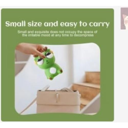 Juguete Antiestrés Dragón Squeeze JH-0311 Azul 10.92 cm