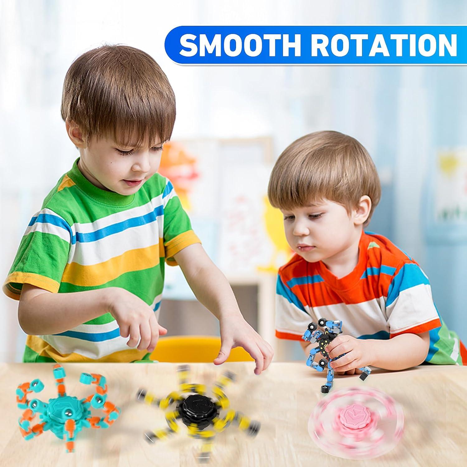 Spinners Antiestrés Transformables YIZER 18PCS Juguetes Sensoriales