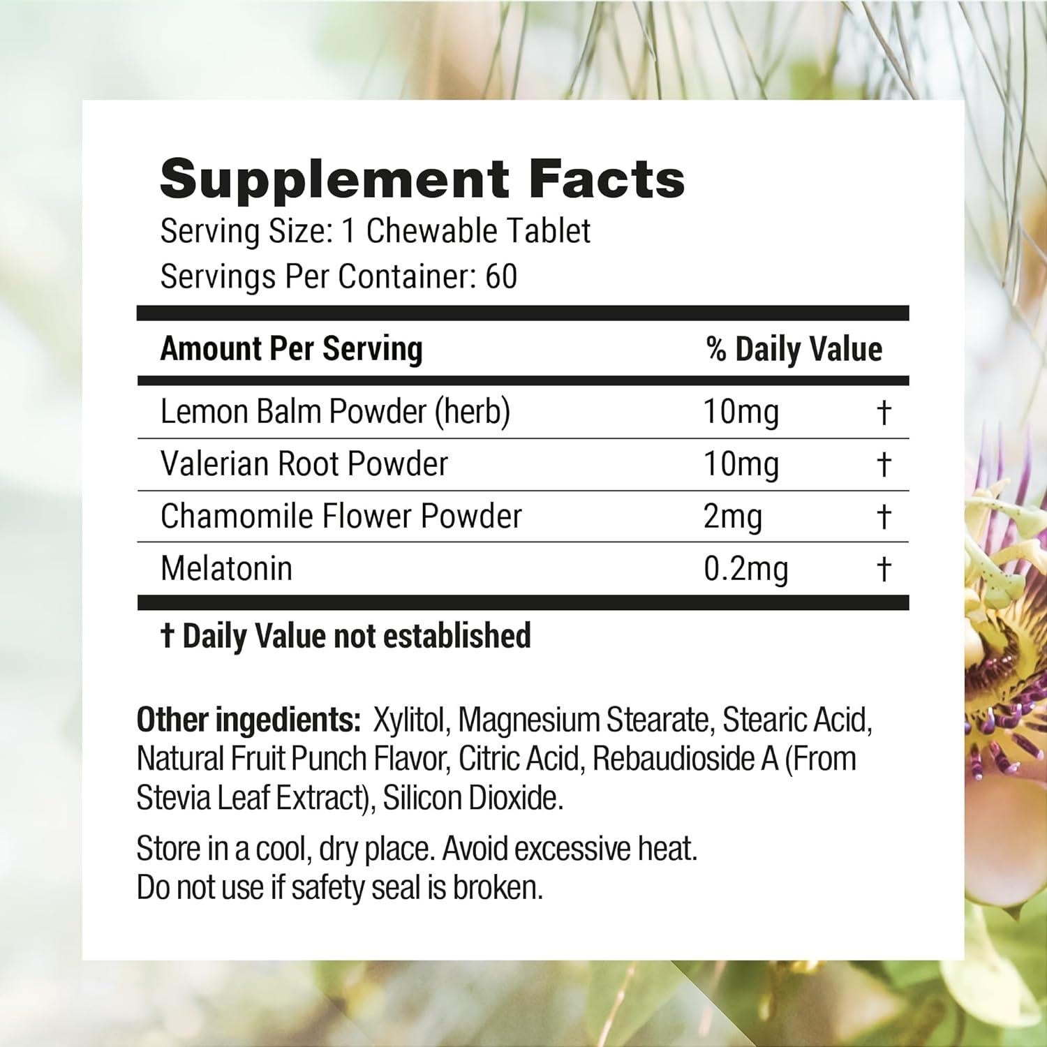 Luna Niños Suplemento Natural para Sueño 120 Tabletas