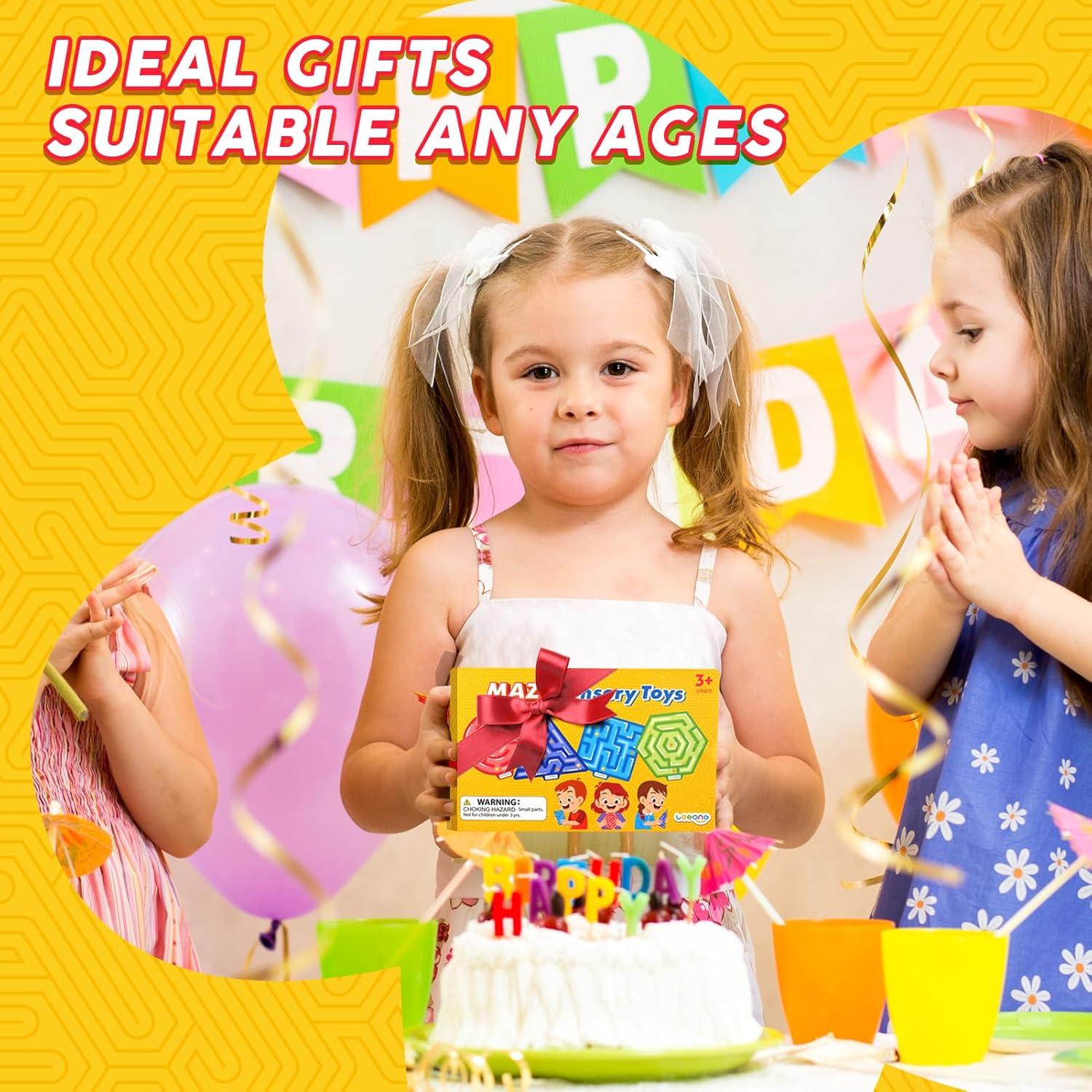 Juguetes Squishy Sensory Fidget Lesong - Paquete de 4