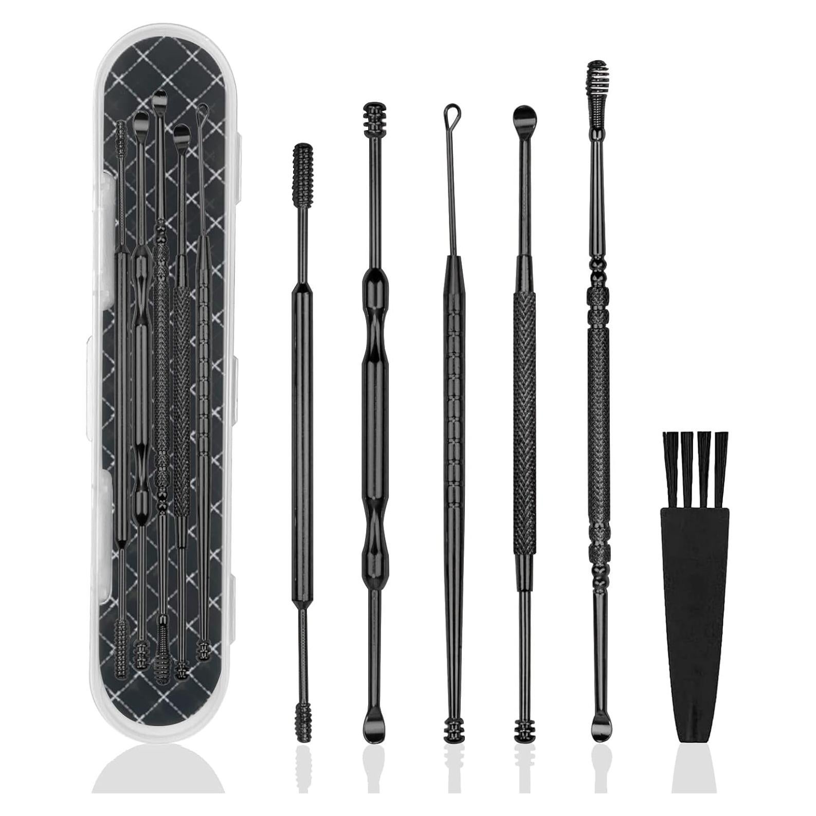 Kit de Eliminación de Cerumen Hion 6 Piezas Acero Inoxidable