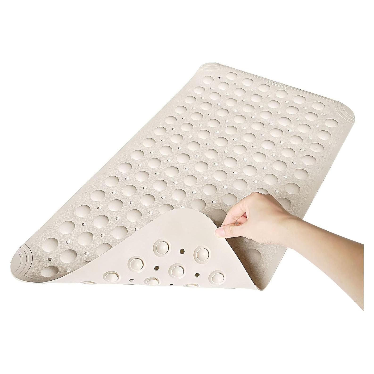 Alfombrilla Antideslizante Beige WarmSnow 69.9x38.1 cm TPE