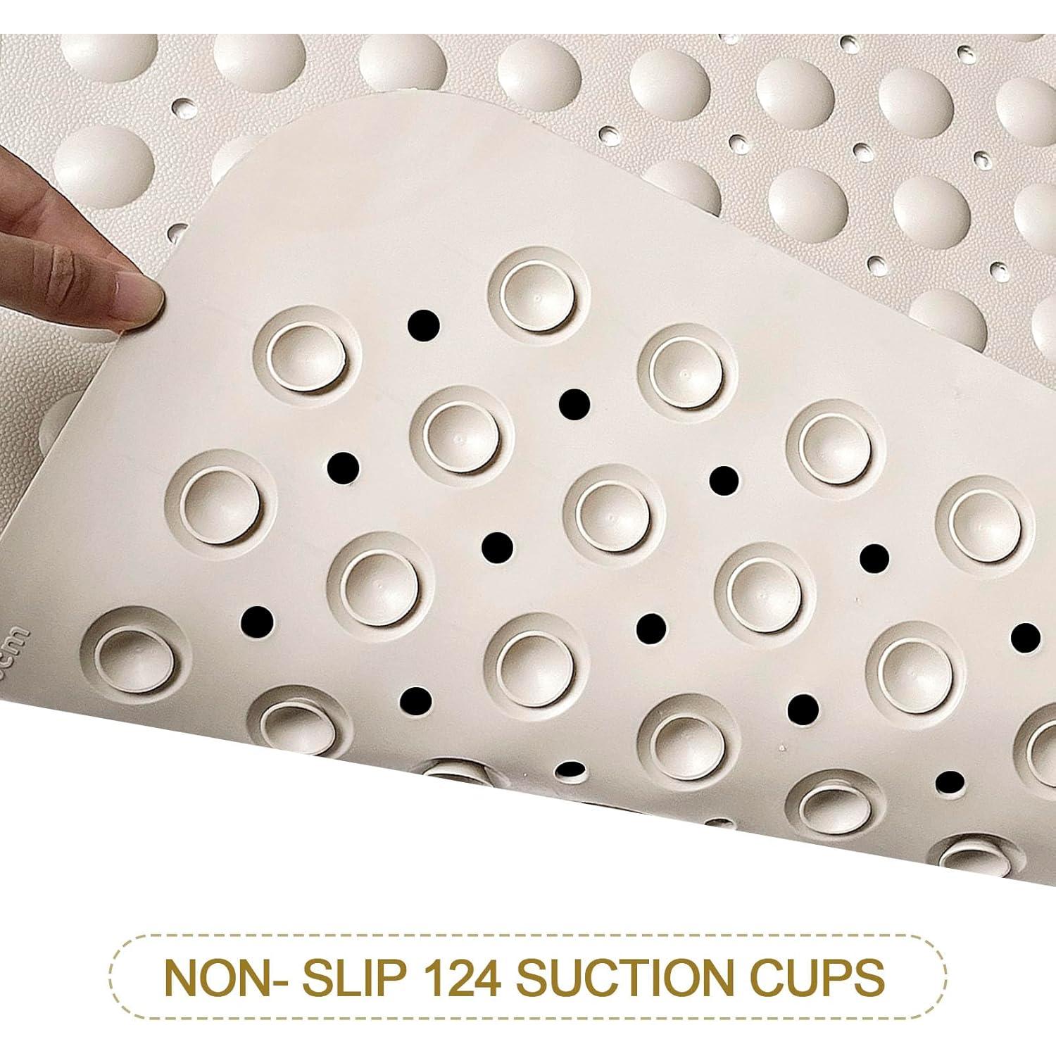 Alfombrilla Antideslizante Beige WarmSnow 69.9x38.1 cm TPE