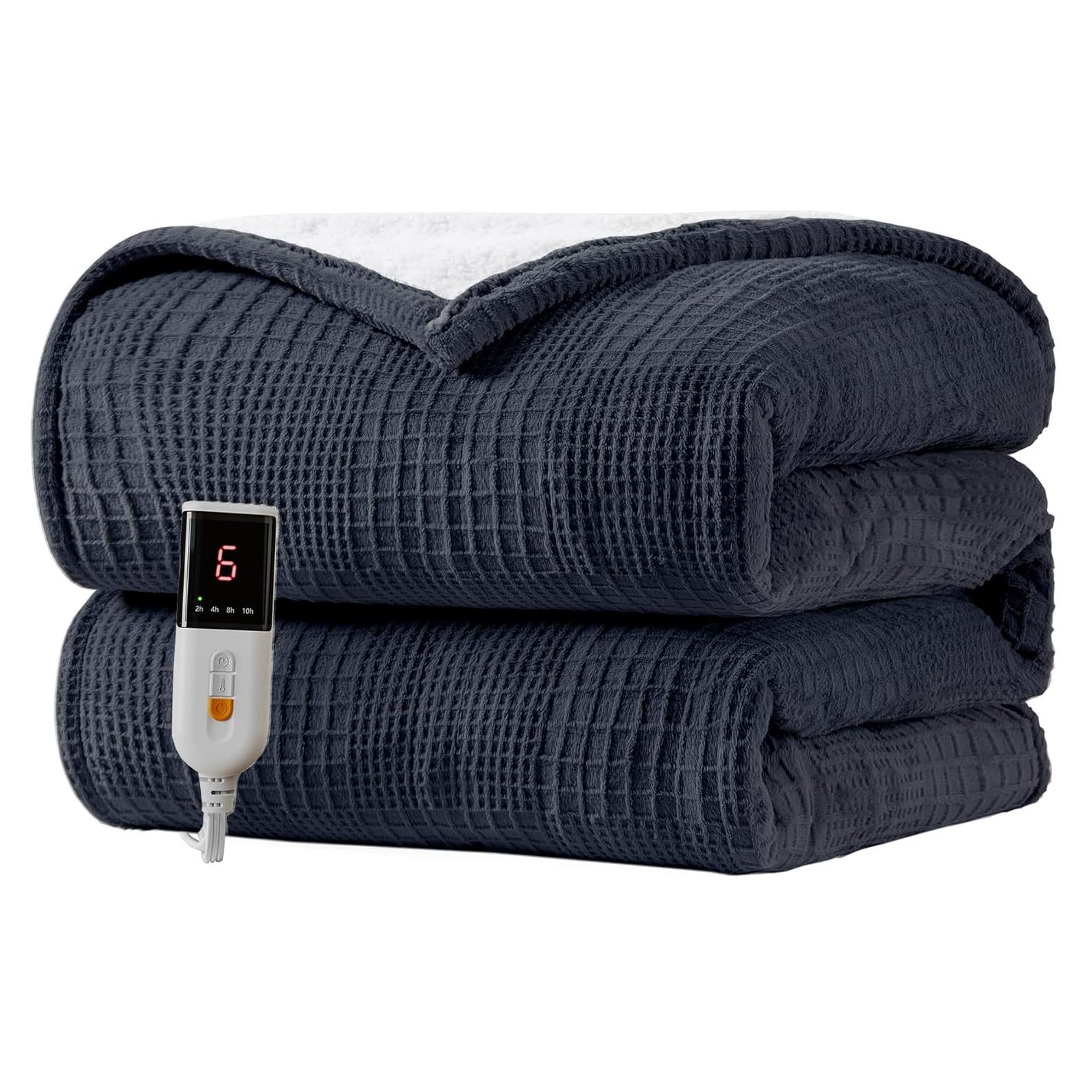 Manta Calentada Eléctrica Texciting 152x127 cm 6 Niveles Calor