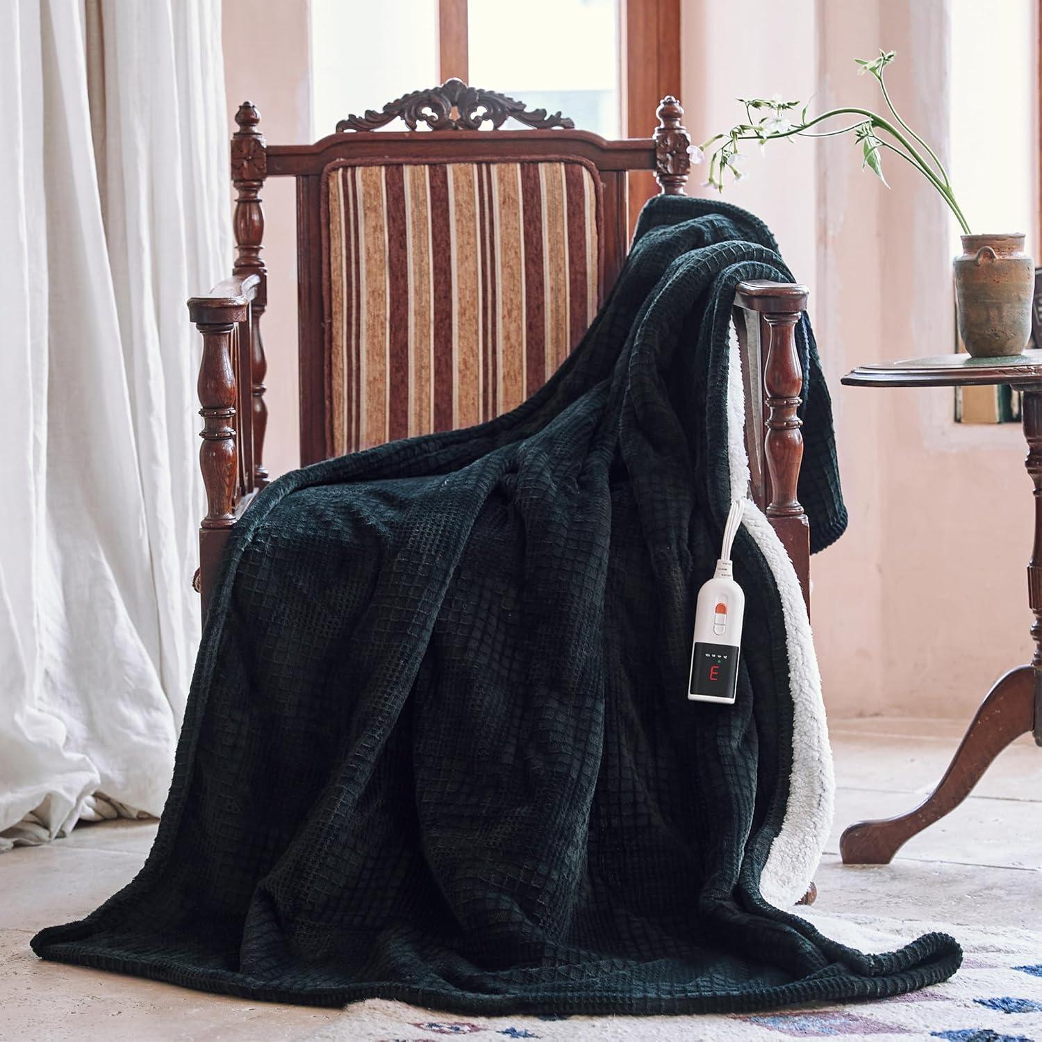 Manta Calentada Eléctrica Texciting 152x127 cm 6 Niveles Calor