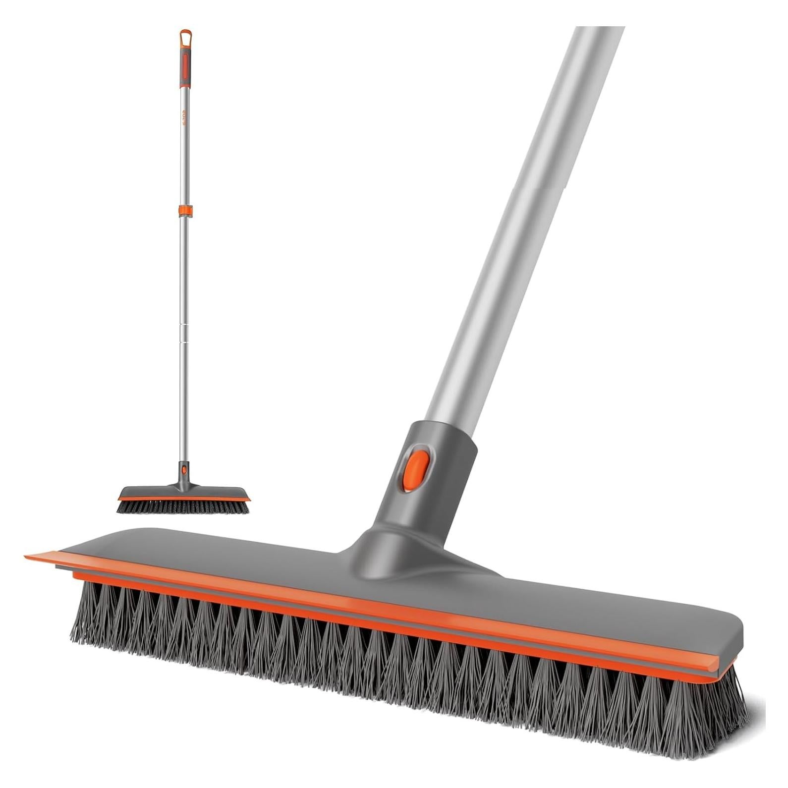 Cepillo de Fregado Eazer 2 en 1 con Mango Telescópico 127 cm