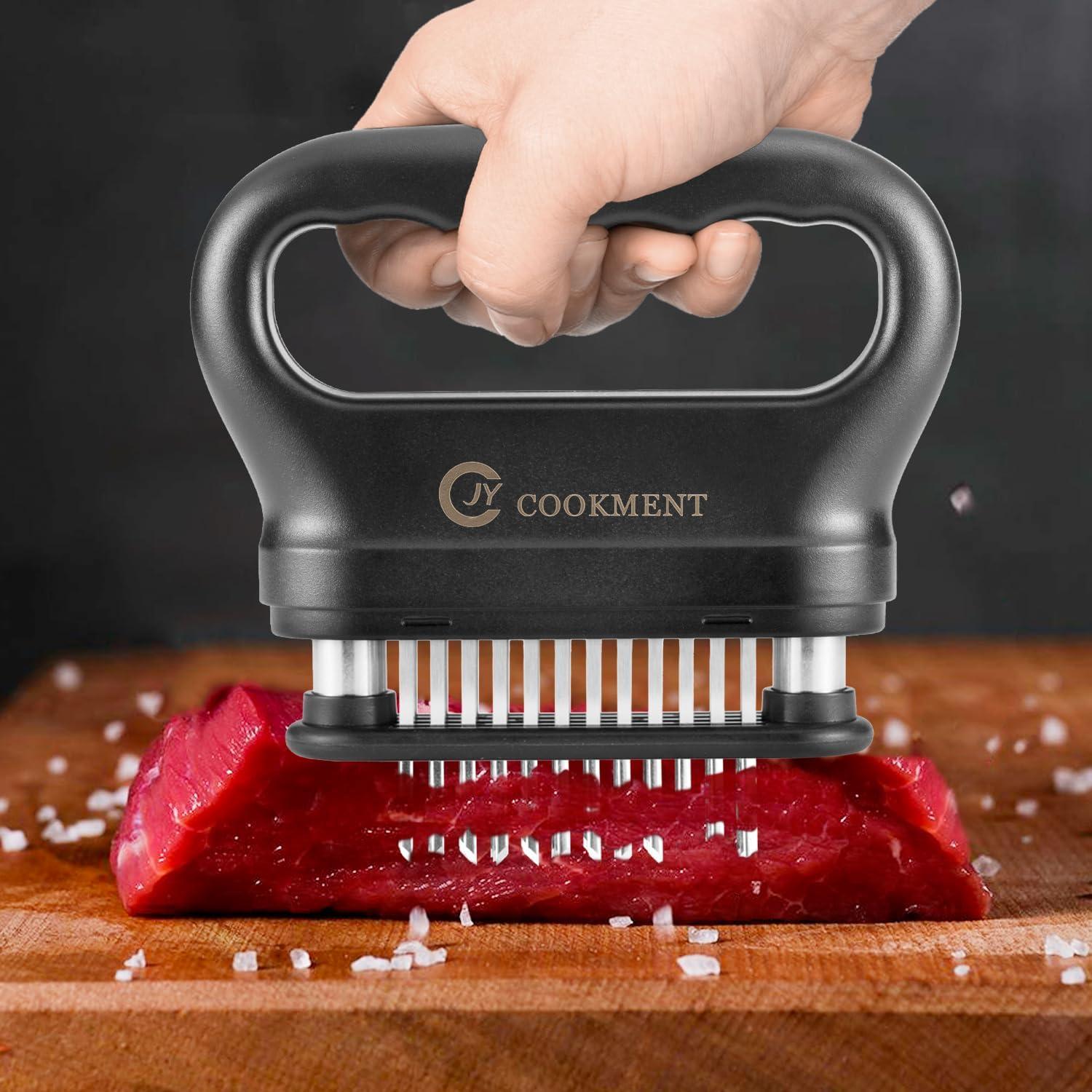 Ablandador de Carne JY COOKMENT 48 Cuchillas Acero Inoxidable