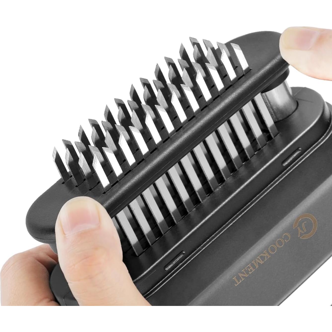 Ablandador de Carne JY COOKMENT 48 Cuchillas Acero Inoxidable