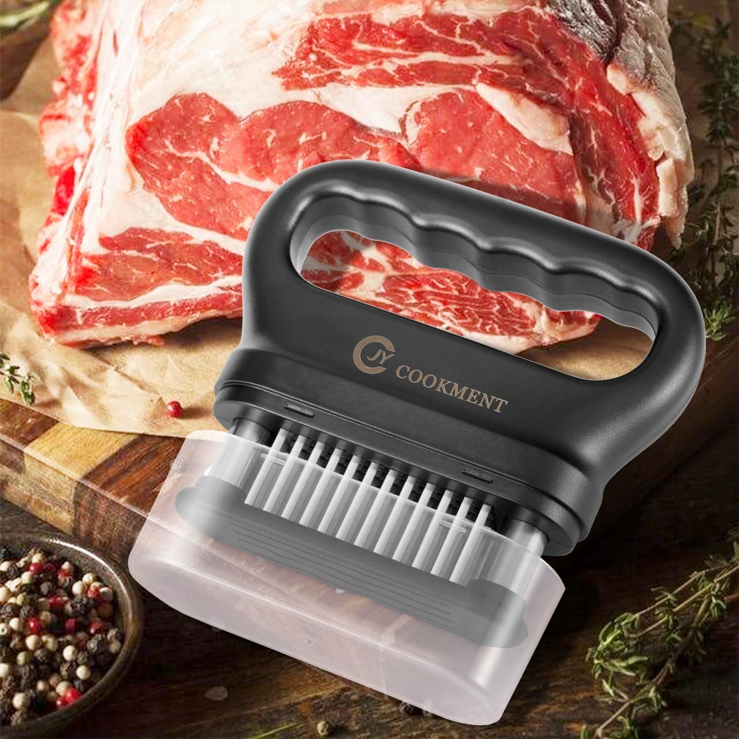 Ablandador de Carne JY COOKMENT 48 Cuchillas Acero Inoxidable