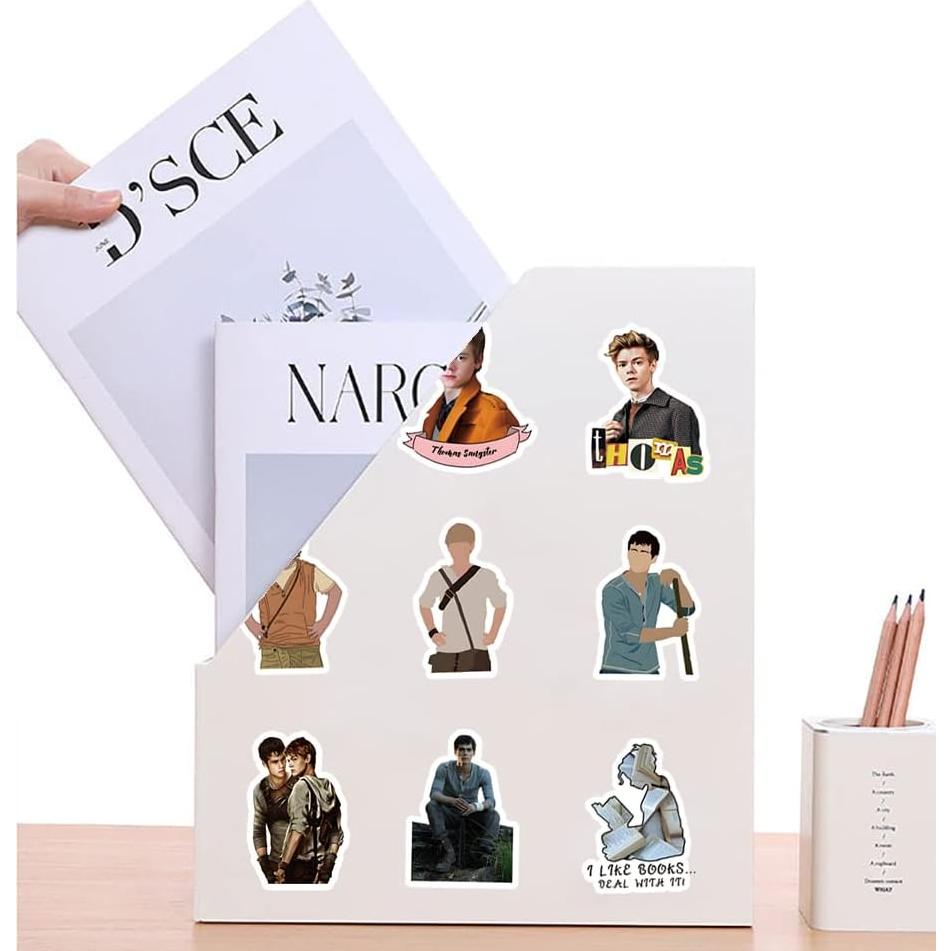 62 Stickers The Maze Runner UYNIIAW Impermeables para Laptop