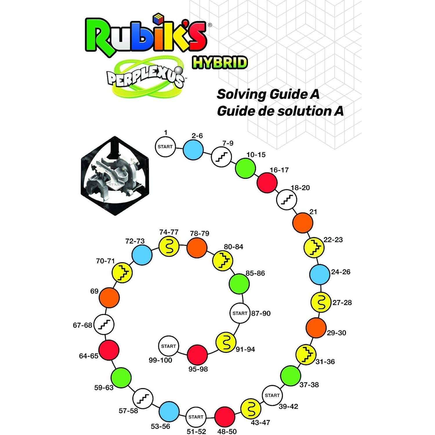 Rubik's Perplexus Híbrido 2x2 Laberinto 3D para 8 Años