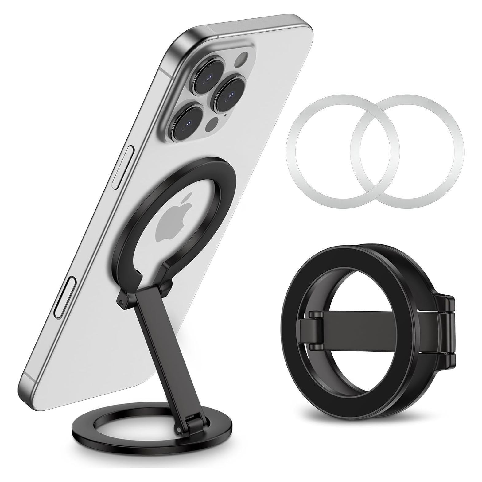 Soporte Magnético Doble para Teléfono MagSafe Sidpro - Ajustable