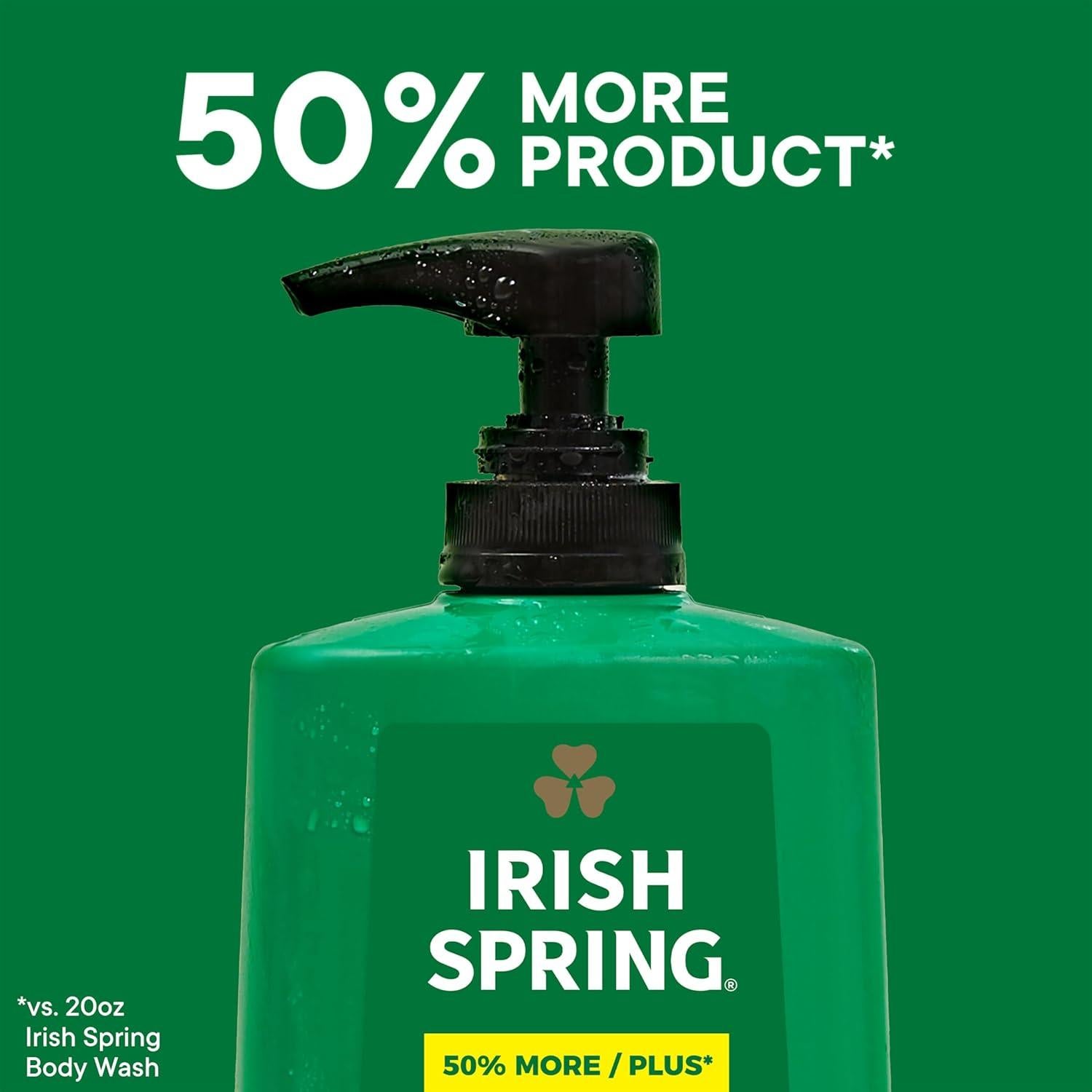 Gel de Ducha 5 en 1 Irish Spring para Hombres 887 ml