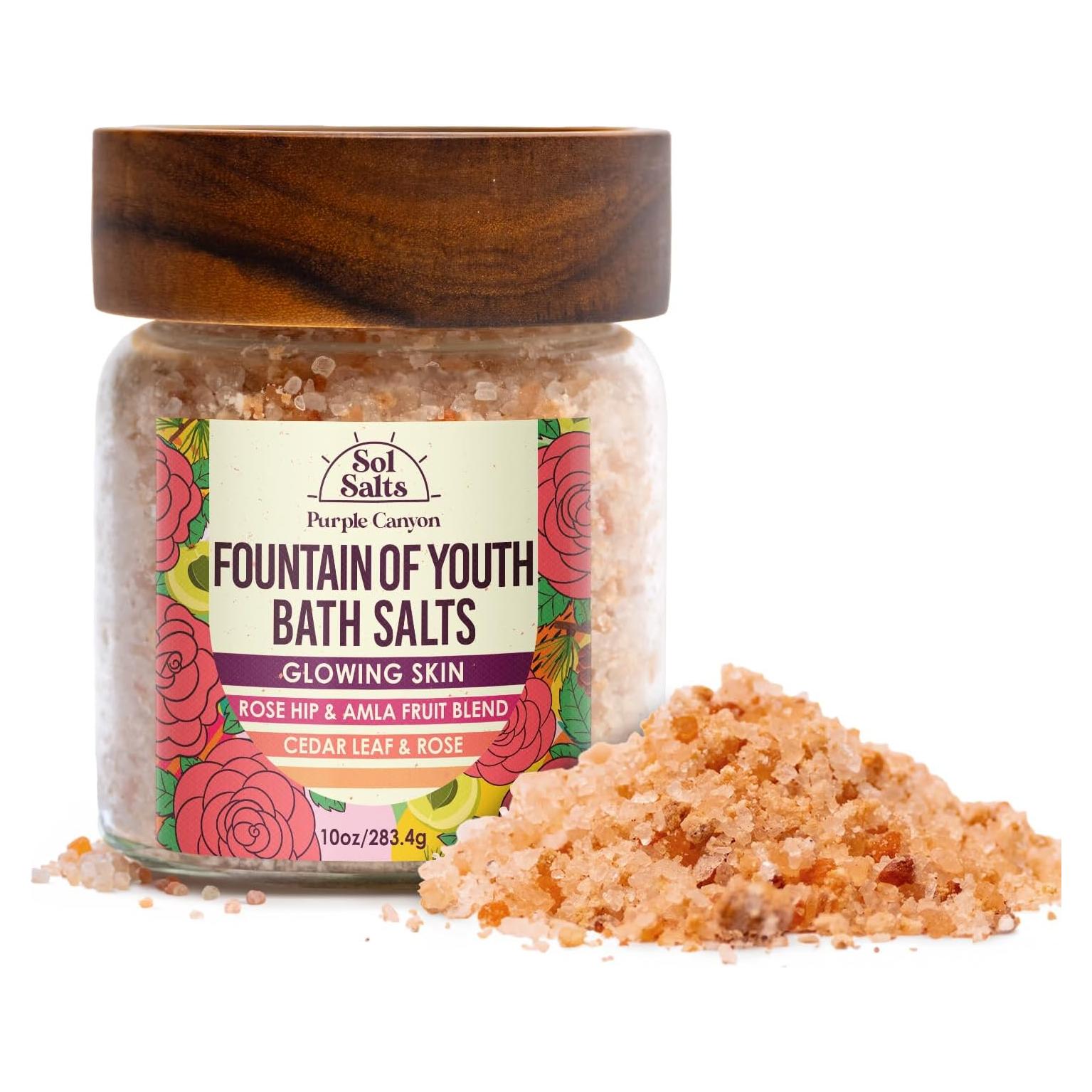 Sales de Baño Purple Canyon Fuente de Juventud 570g Detoxificante