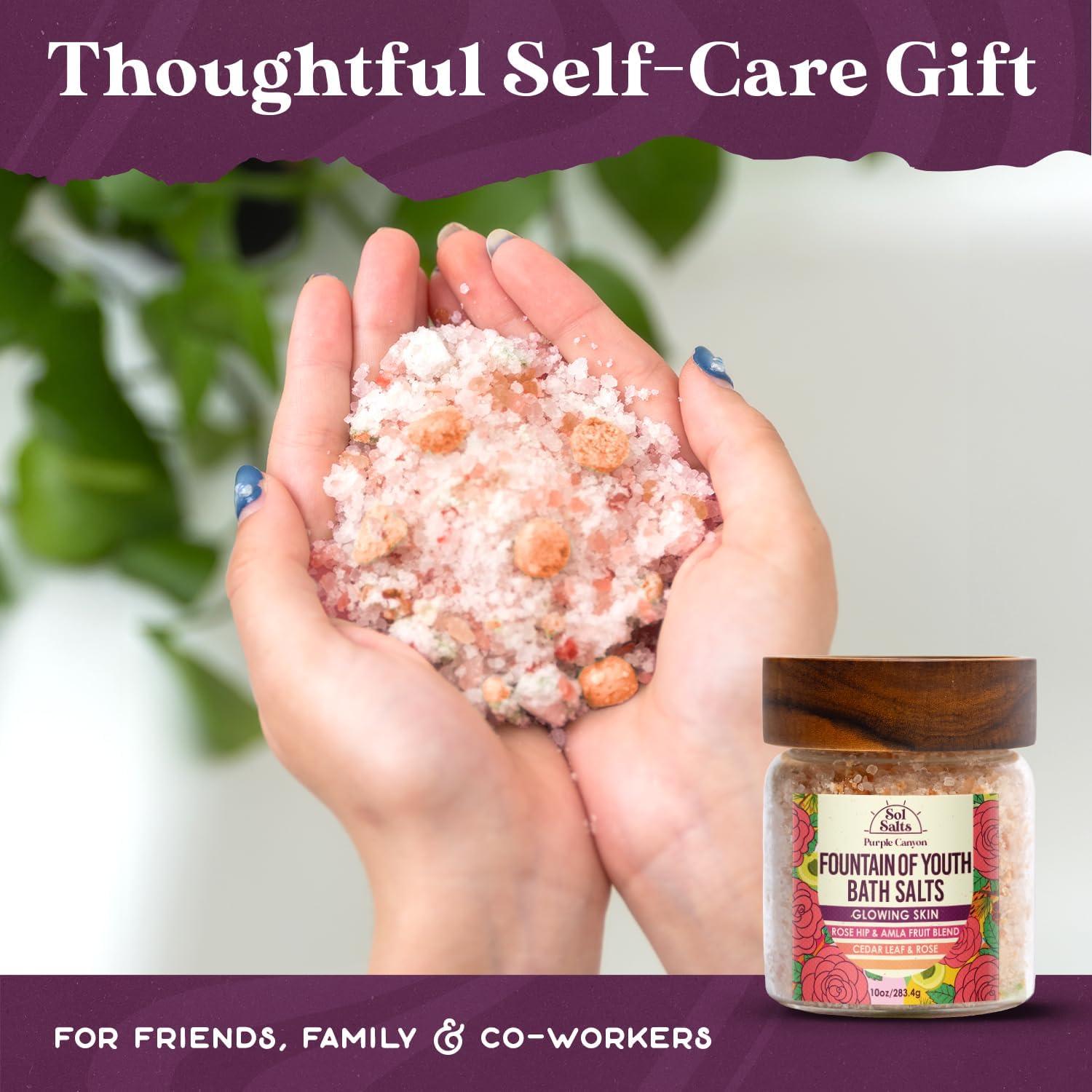 Sales de Baño Purple Canyon Fuente de Juventud 570g Detoxificante