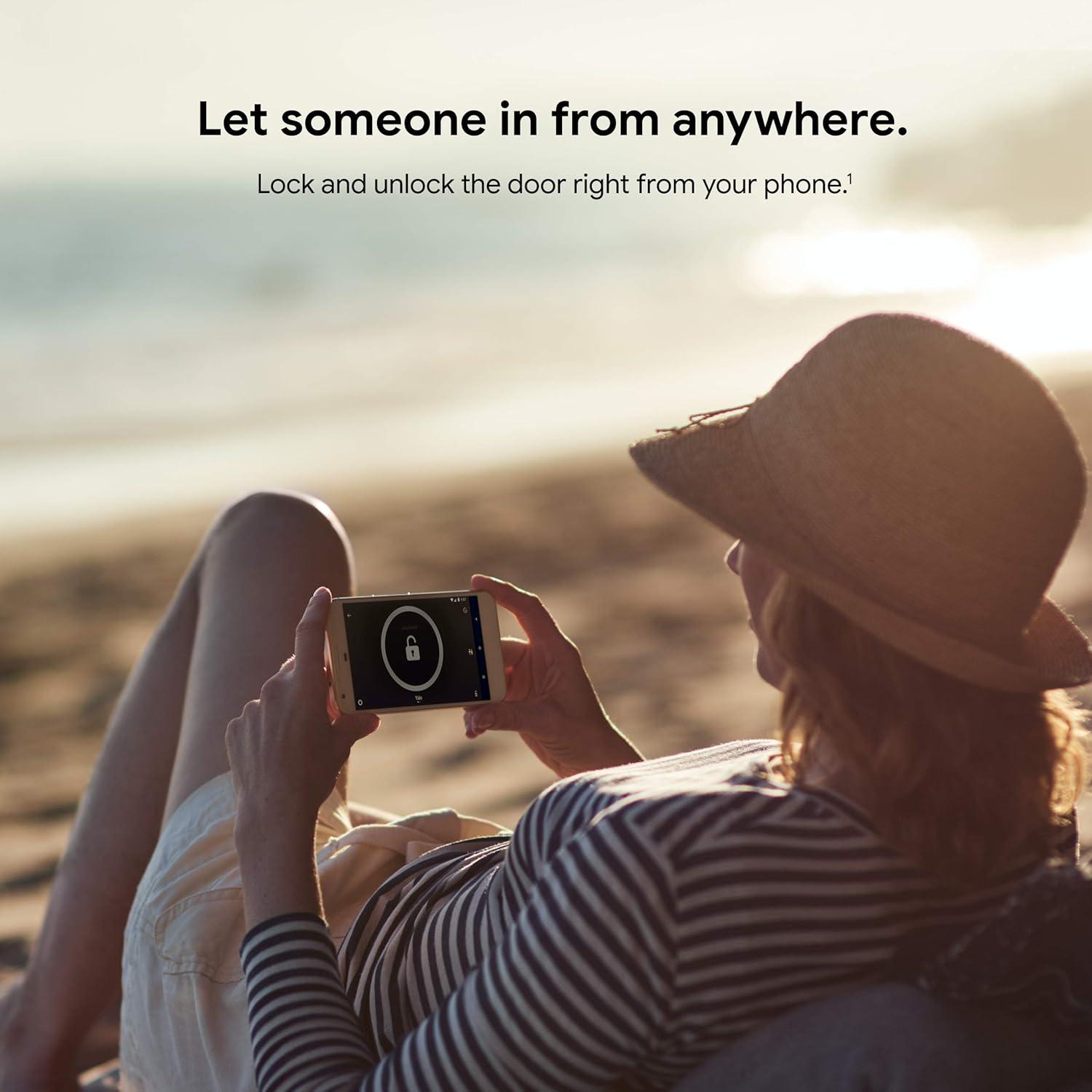 Cerradura Inteligente Google Nest x Yale - Niquel Satinado