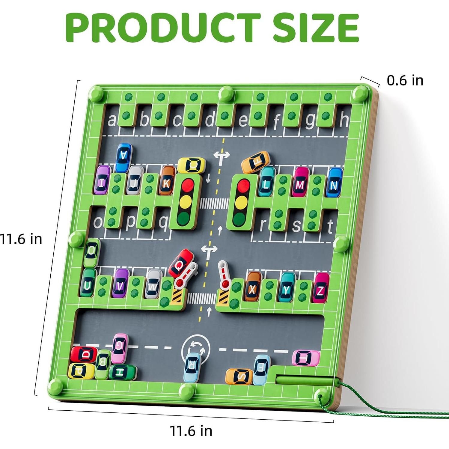 Rompecabezas Magnético ZHIWUZHU Alfabeto 30x26 cm