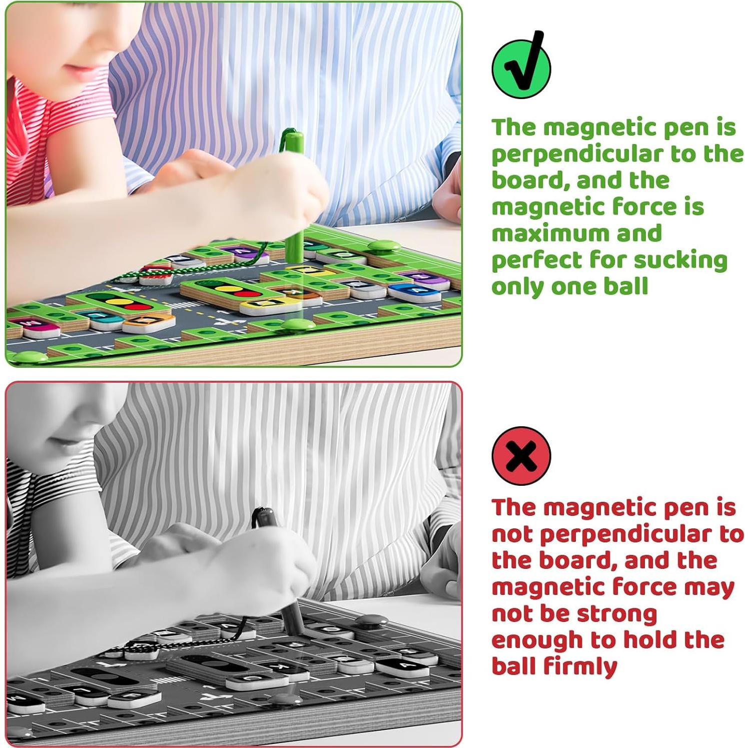 Rompecabezas Magnético ZHIWUZHU Alfabeto 30x26 cm