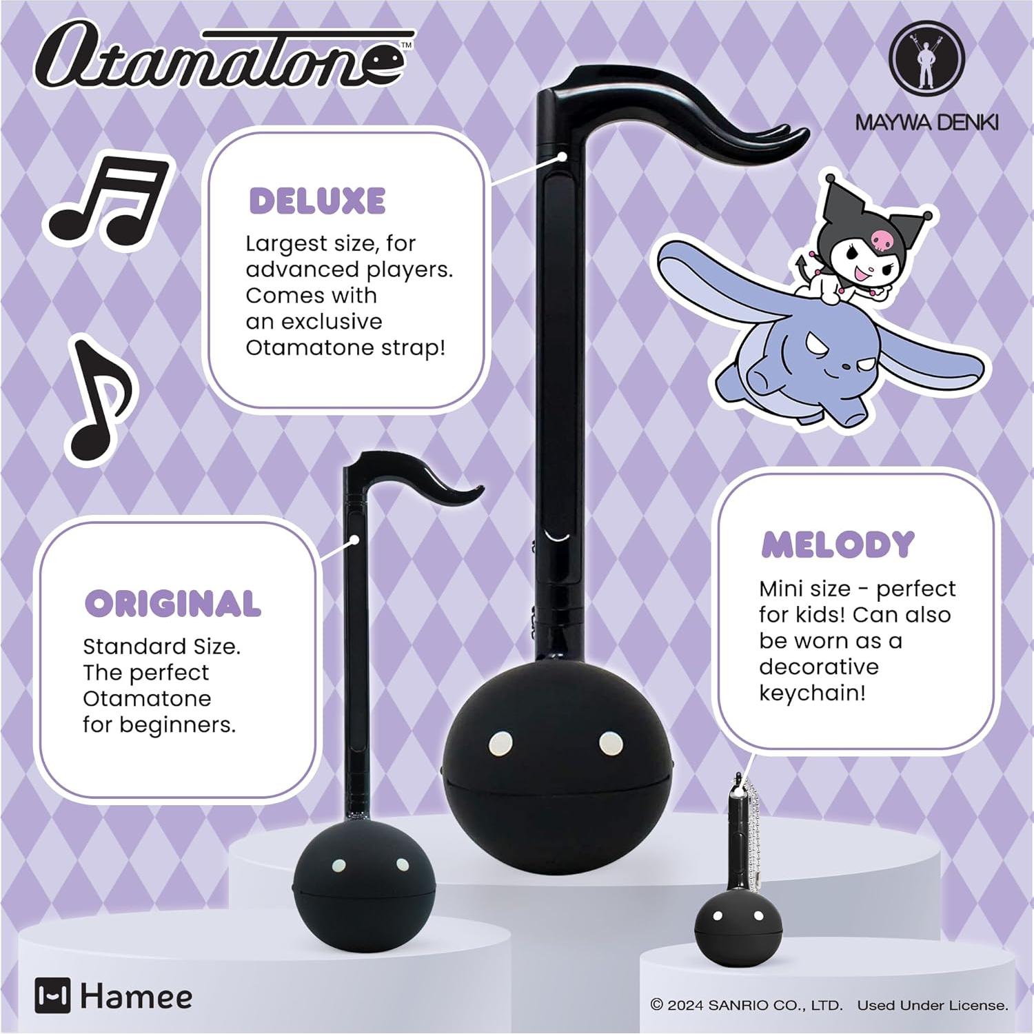 Otamatone Sanrio Kuromi Instrumento Musical 27 cm