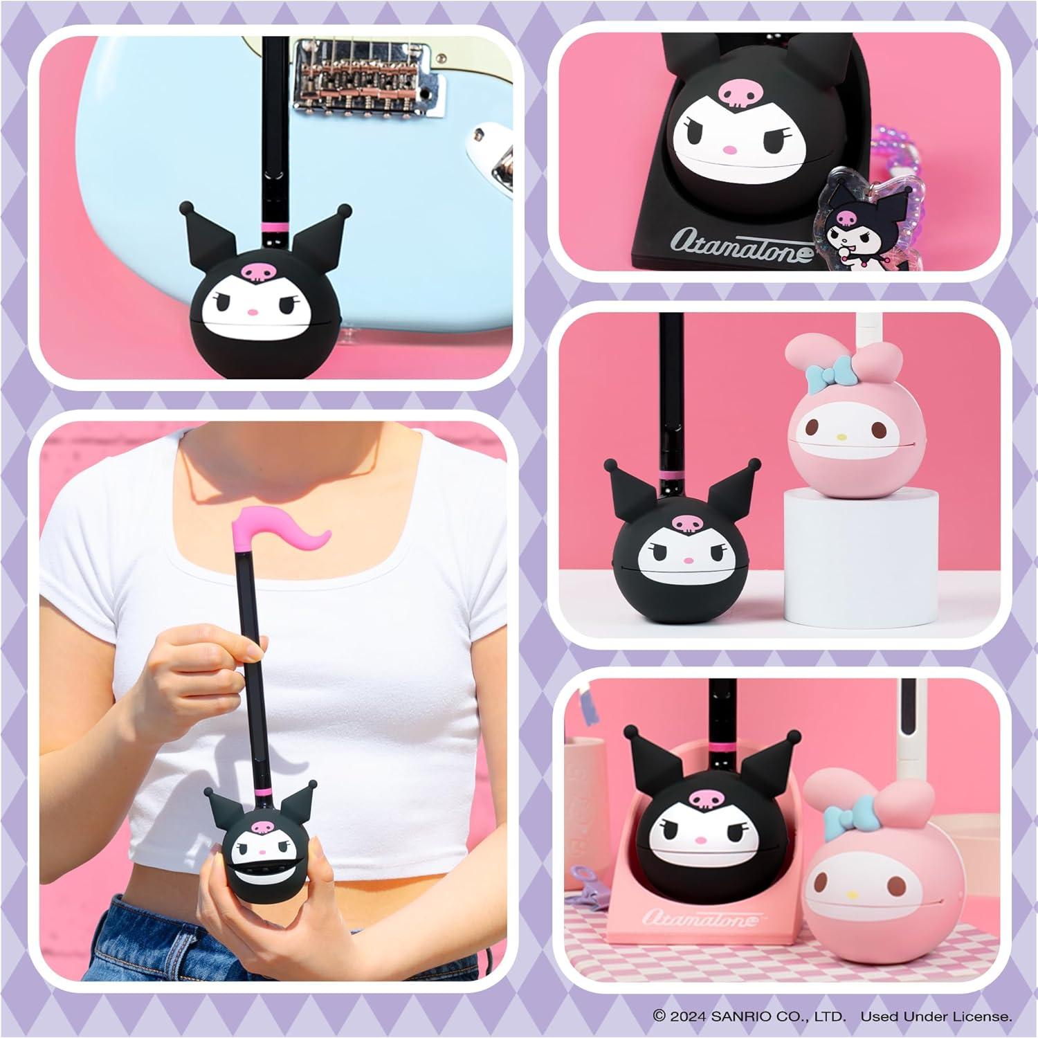 Otamatone Sanrio Kuromi Instrumento Musical 27 cm