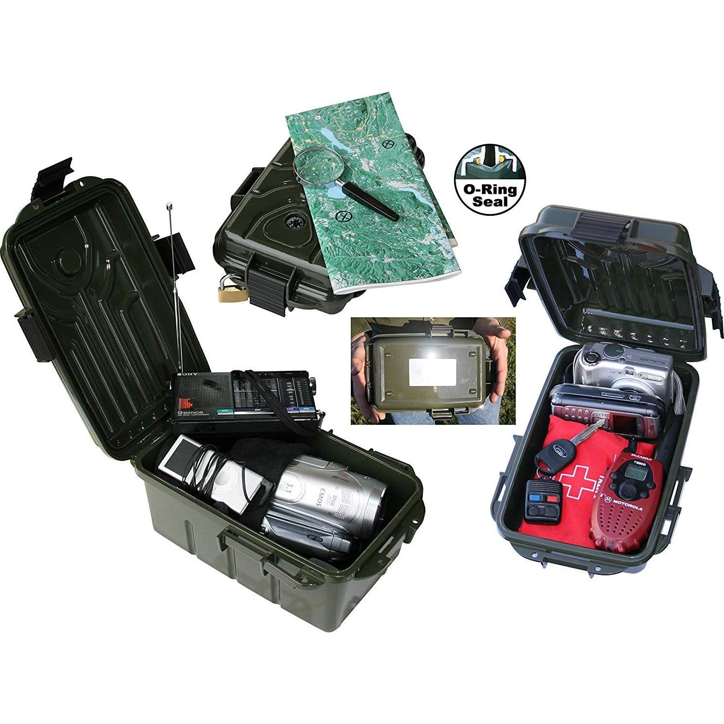 Caja Seco MTM Survivor S1072-11 Verde Bosque 24.99x11.99x7.48cm