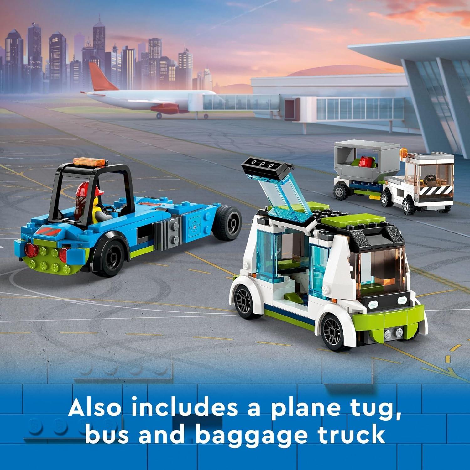 Avión de Pasajeros LEGO City 60367 - Juguete 930 Piezas