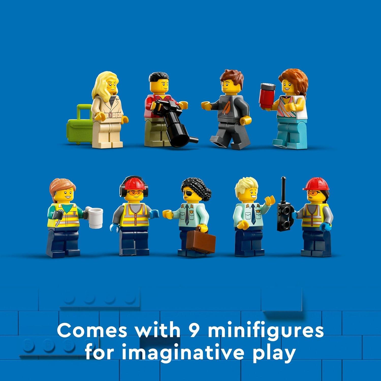 Avión de Pasajeros LEGO City 60367 - Juguete 930 Piezas