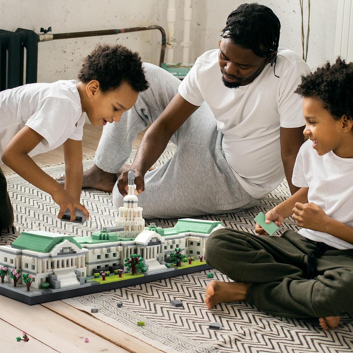 Bloques de Construcción KLMEi Capitolio EE.UU. 3630 Piezas