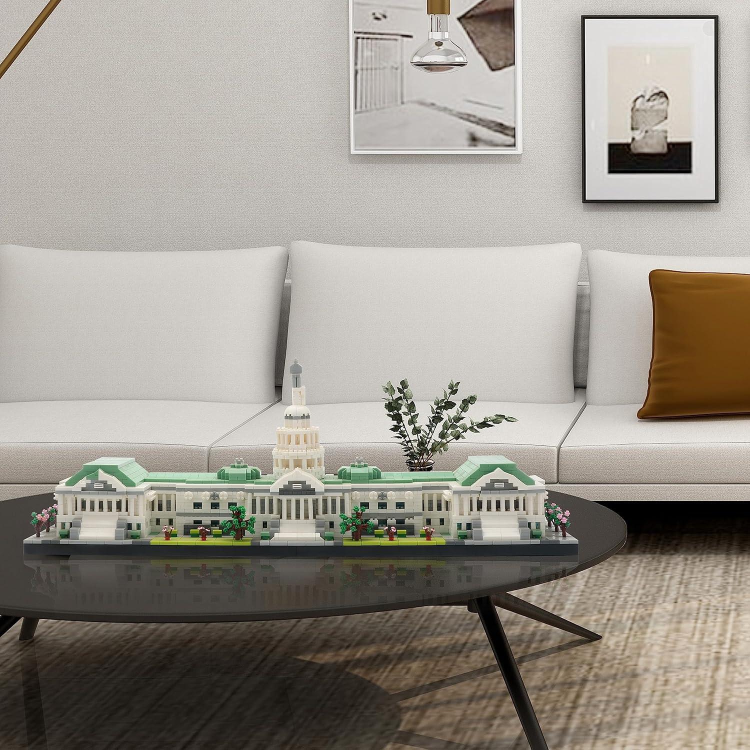 Bloques de Construcción KLMEi Capitolio EE.UU. 3630 Piezas