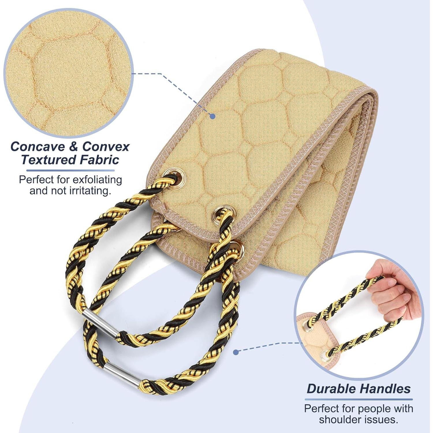 Esfregador Exfoliante de Espalda Eaxun 98.4 cm Doble Cara