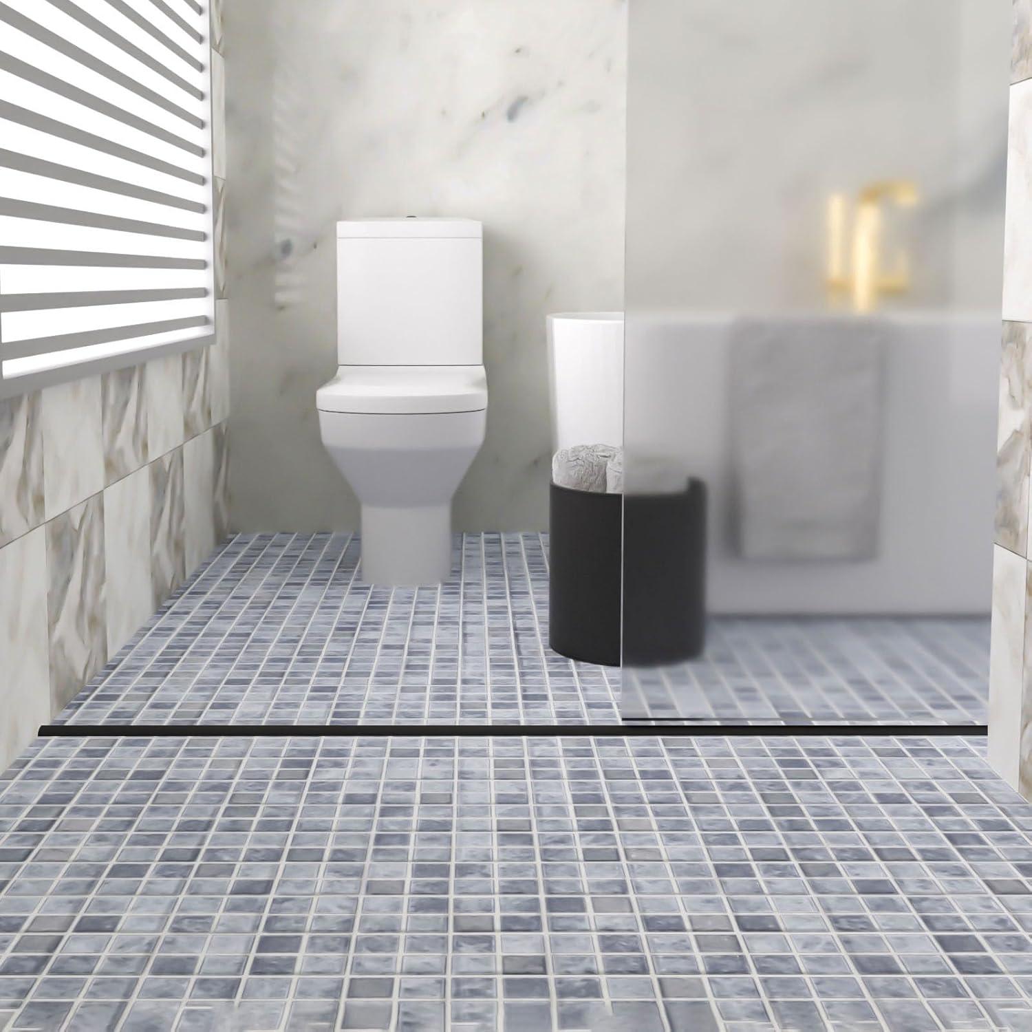 Umbral de Ducha Autoadhesivo Junsen 99 cm, Barrera de Agua