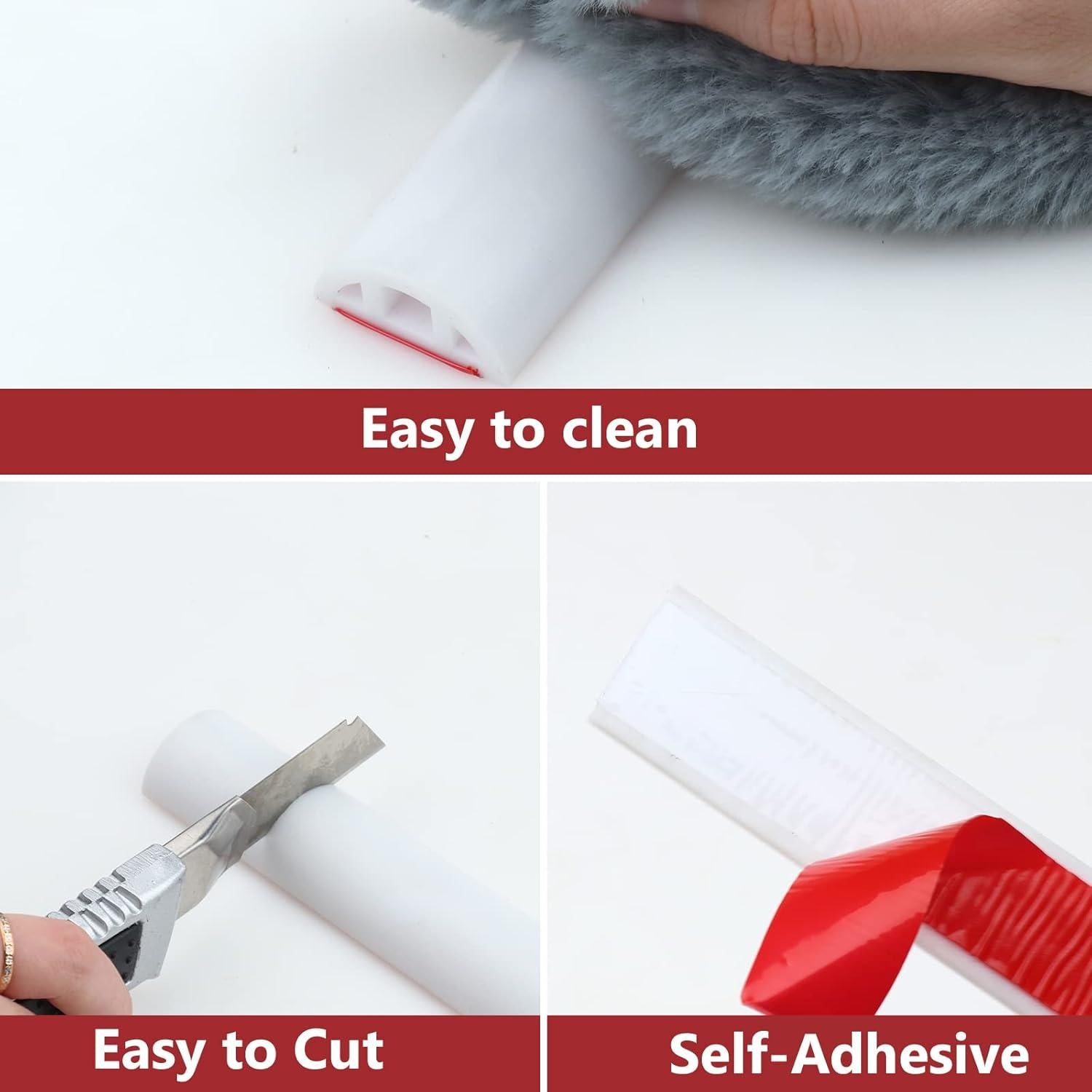 Umbral de Ducha Autoadhesivo Junsen 99 cm, Barrera de Agua