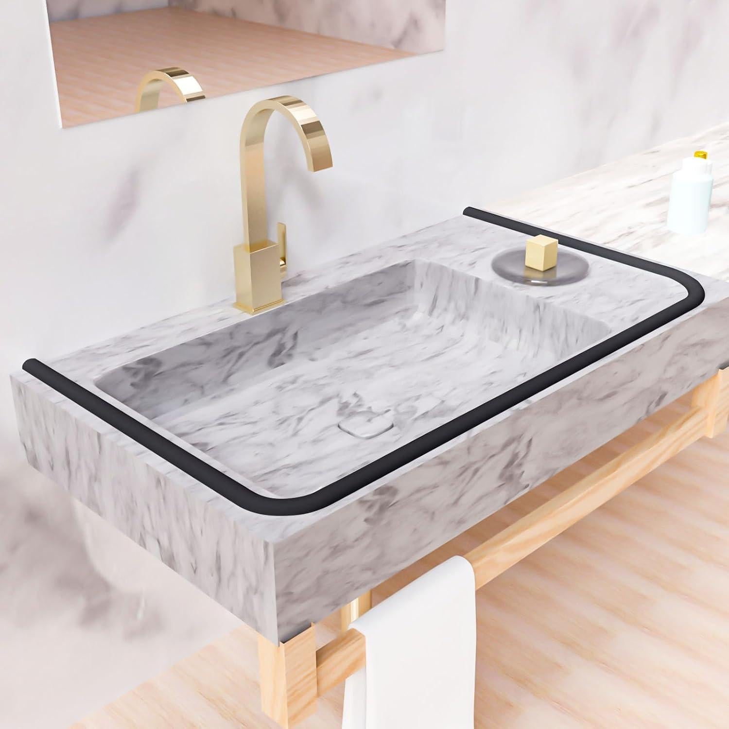 Umbral de Ducha Autoadhesivo Junsen 99 cm, Barrera de Agua