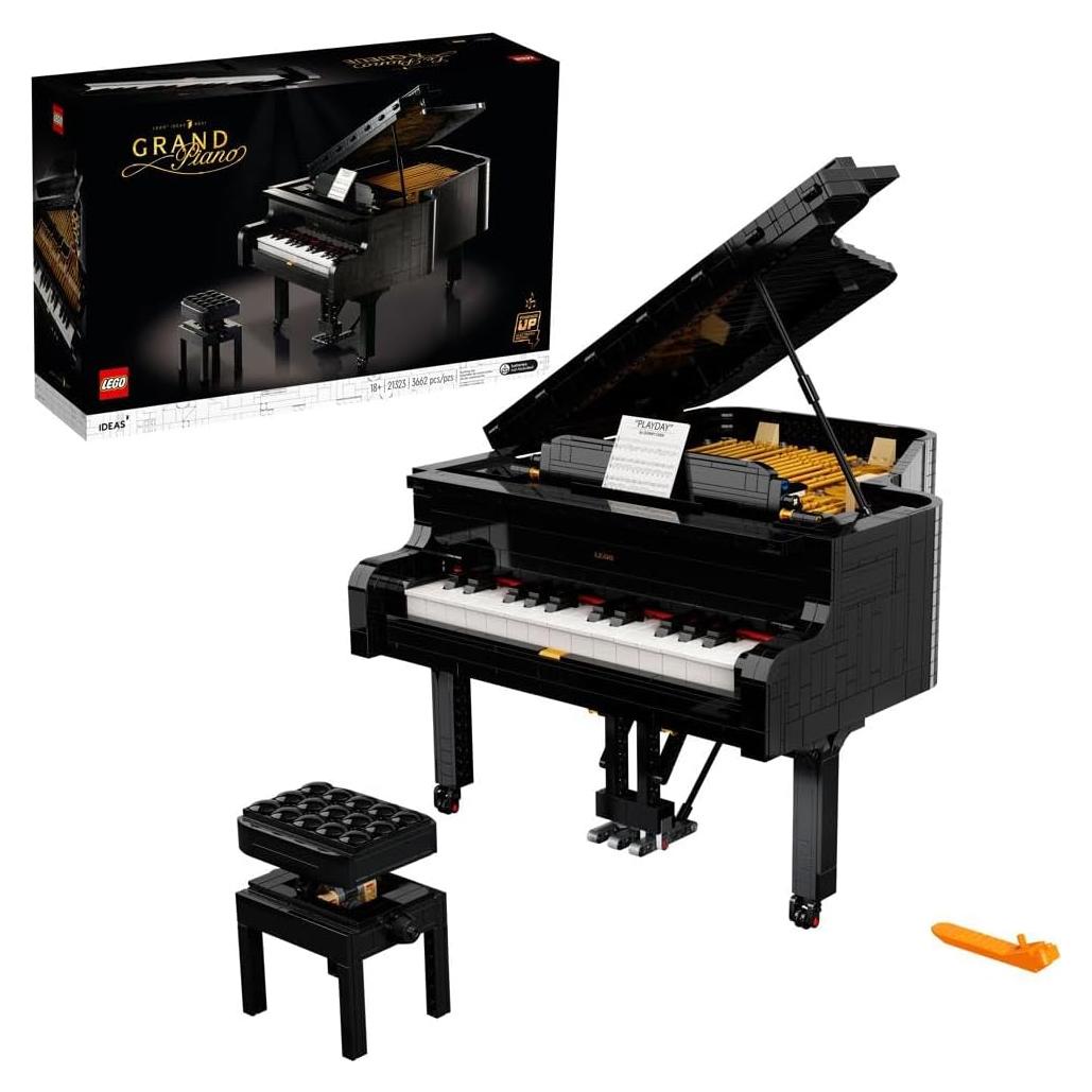 LEGO Ideas Piano de Gran Concierto 21323 para Adultos