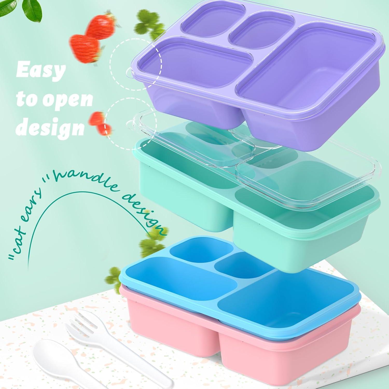 Caja de Almuerzo Bento Enstphjoy - 4 Compartimentos 1200ml