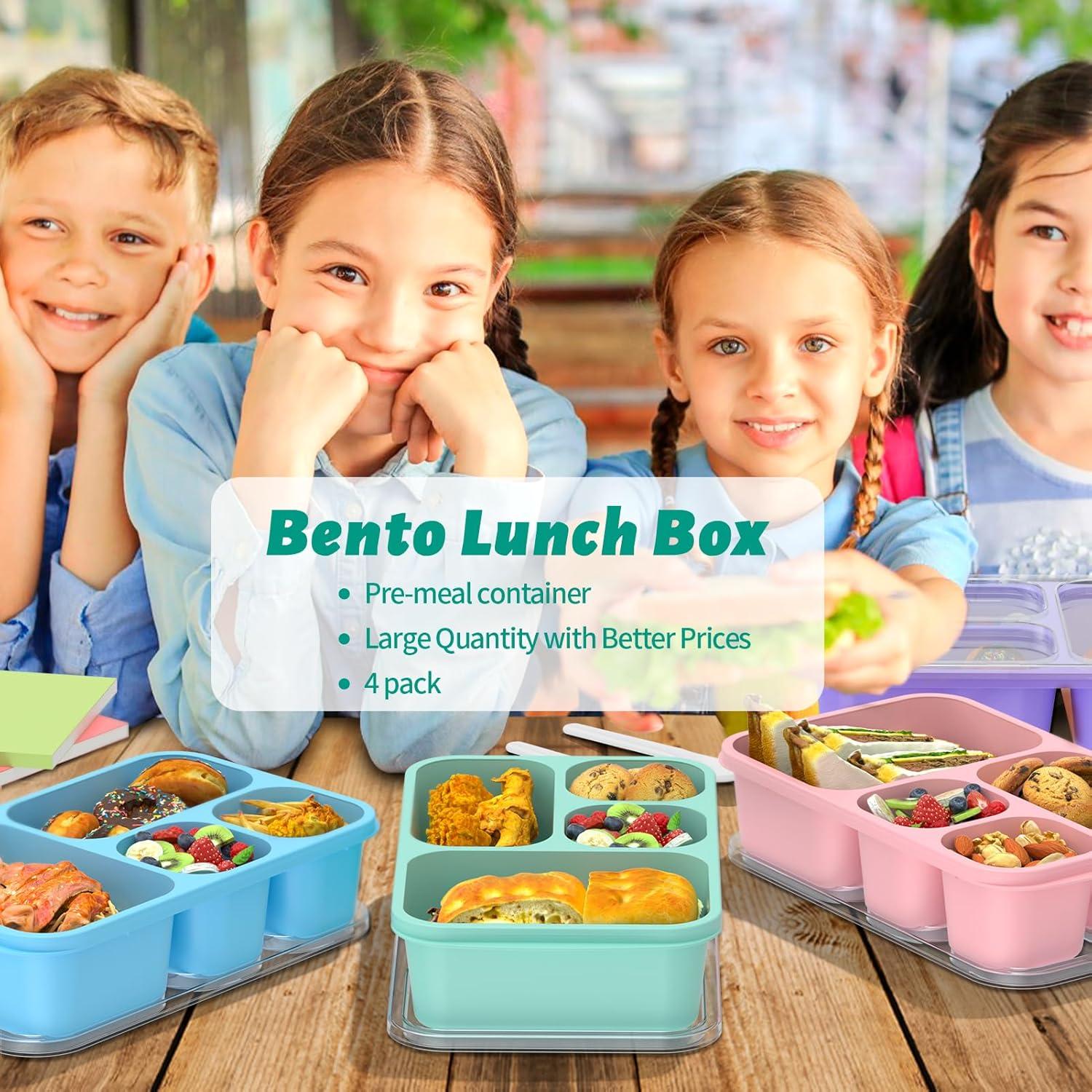 Caja de Almuerzo Bento Enstphjoy - 4 Compartimentos 1200ml