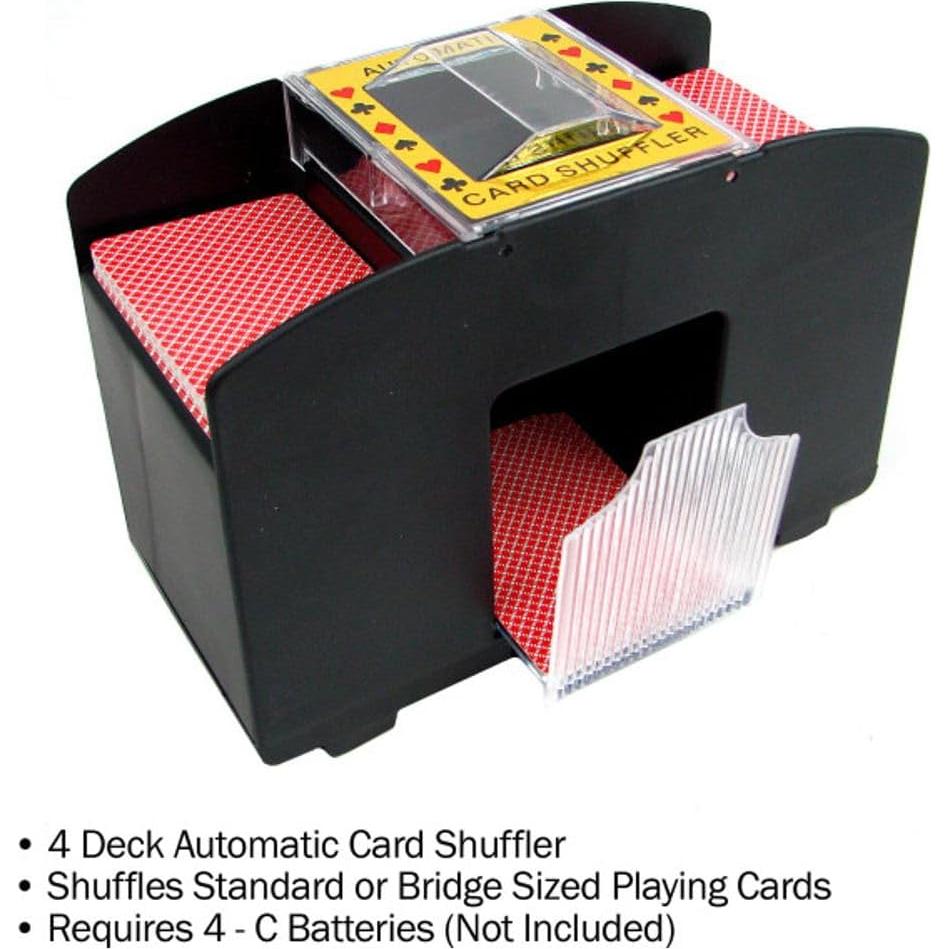 Barajador Automático de Cartas Trademark Poker - 4 Barajas