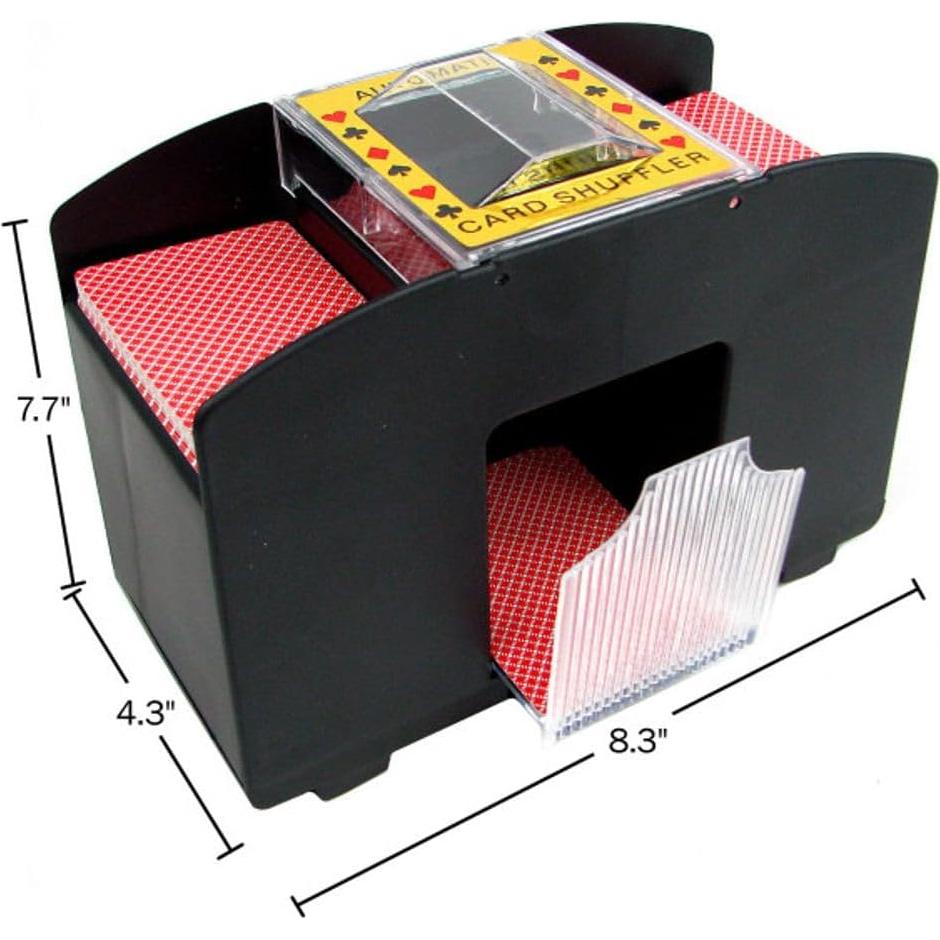 Barajador Automático de Cartas Trademark Poker - 4 Barajas