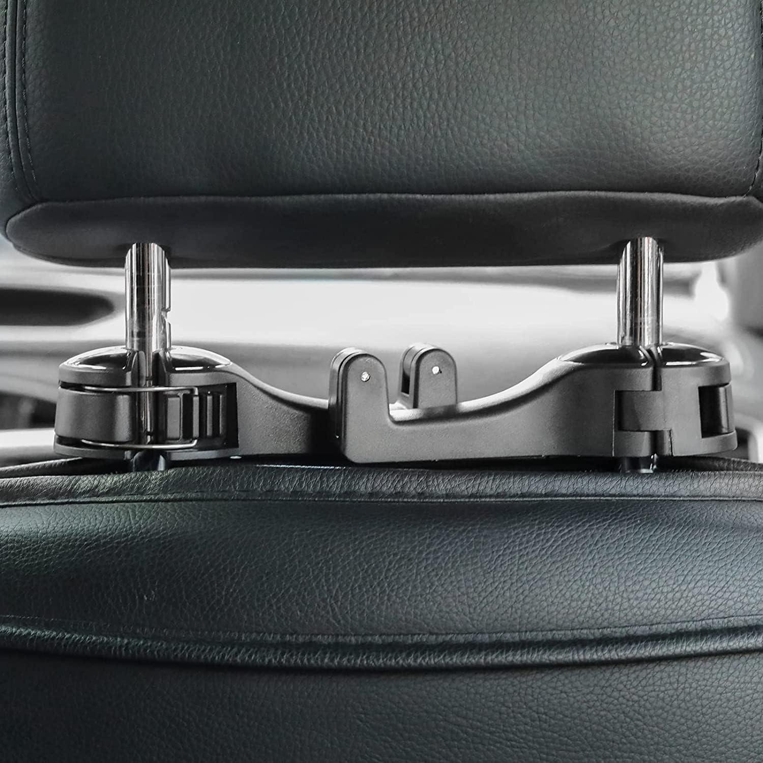 Gancho Oculto TOOVREN 2 en 1 para Auto con Soporte Teléfono