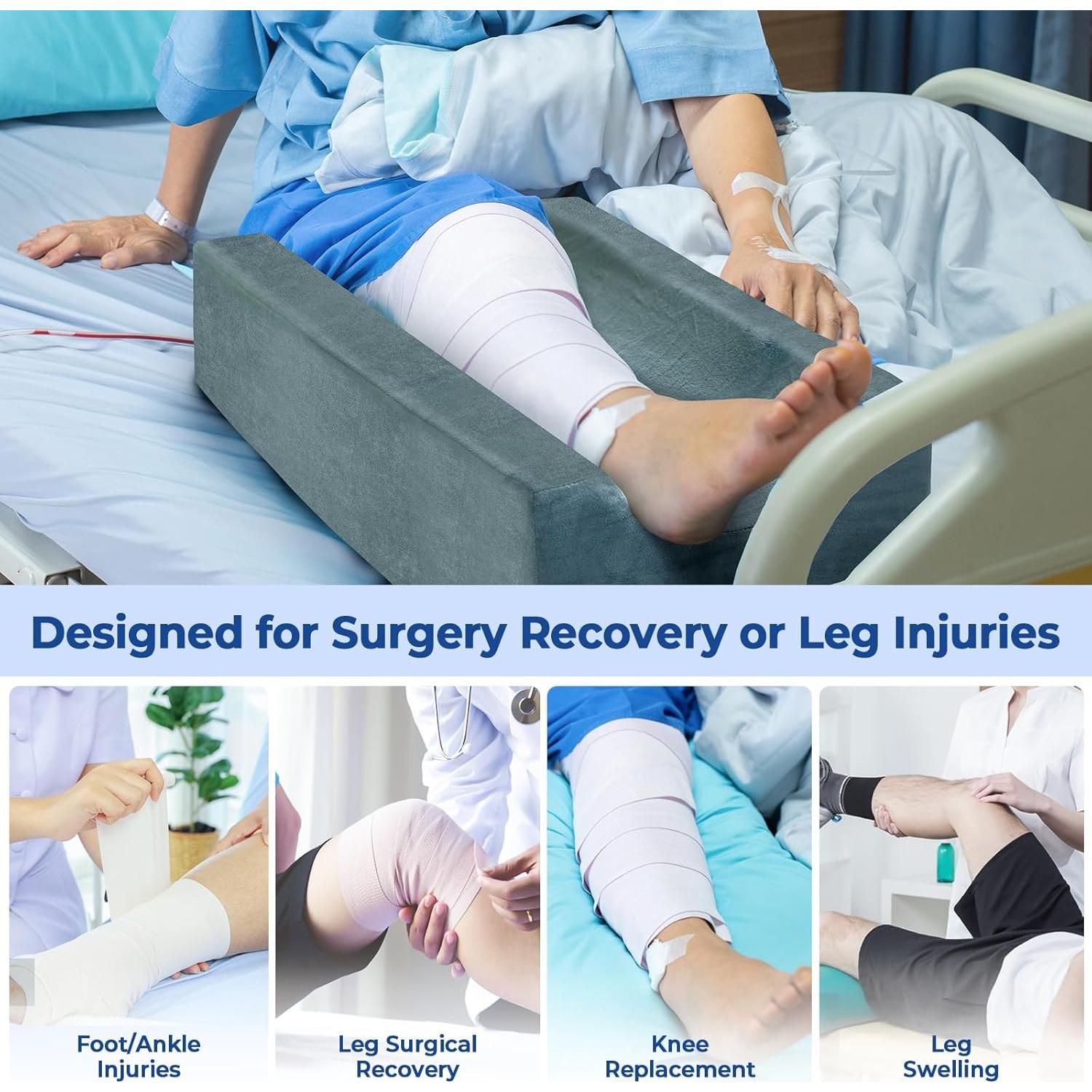 Almohada Elevadora de Pierna KingPavonini Ajustable 72.9x33cm