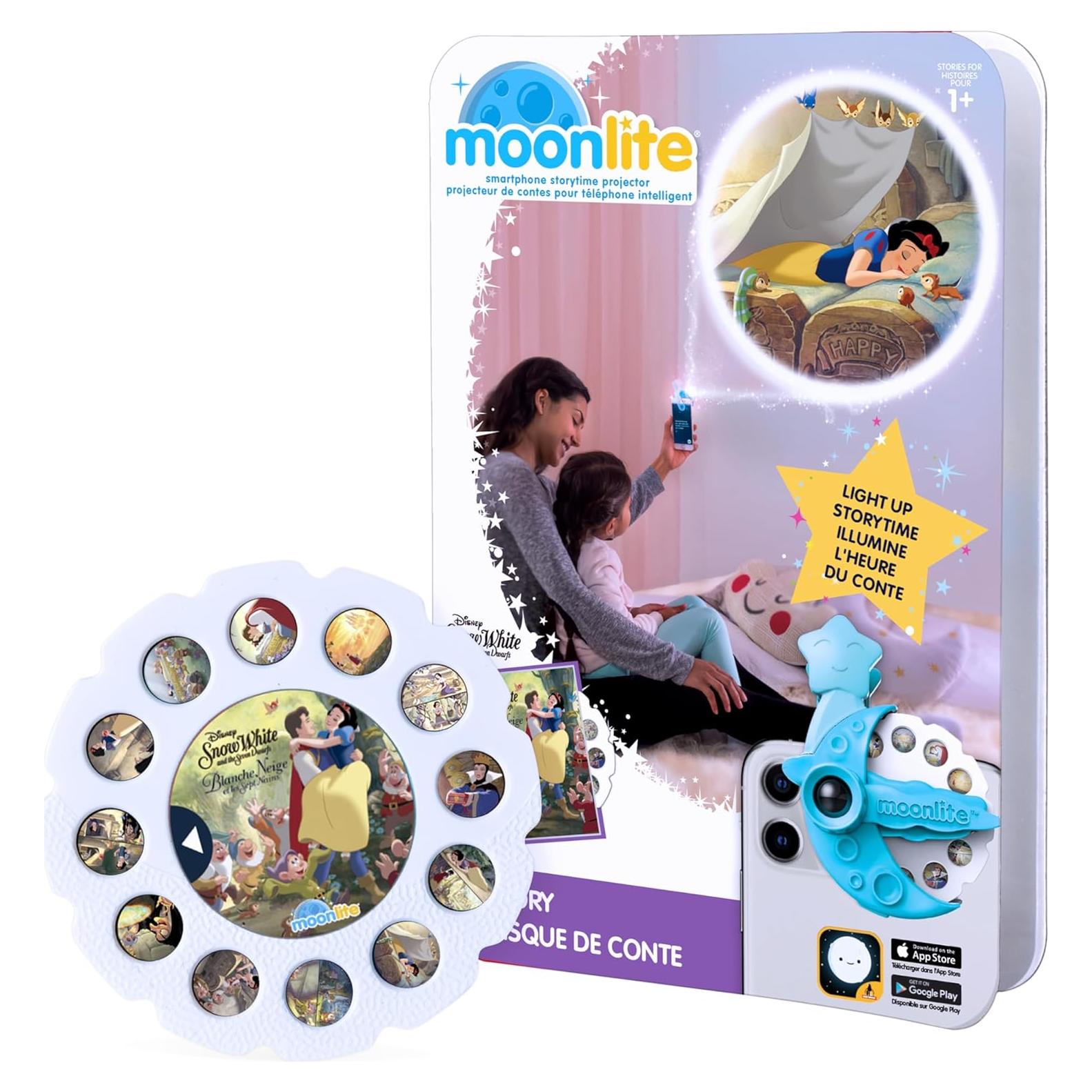 Moonlite Proyector de Cuentos Blancanieves - Para Niños 1-5 Años