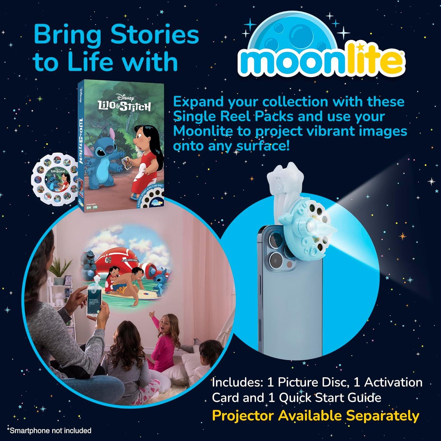 Moonlite Proyector de Cuentos Lilo & Stitch - Historia Digital