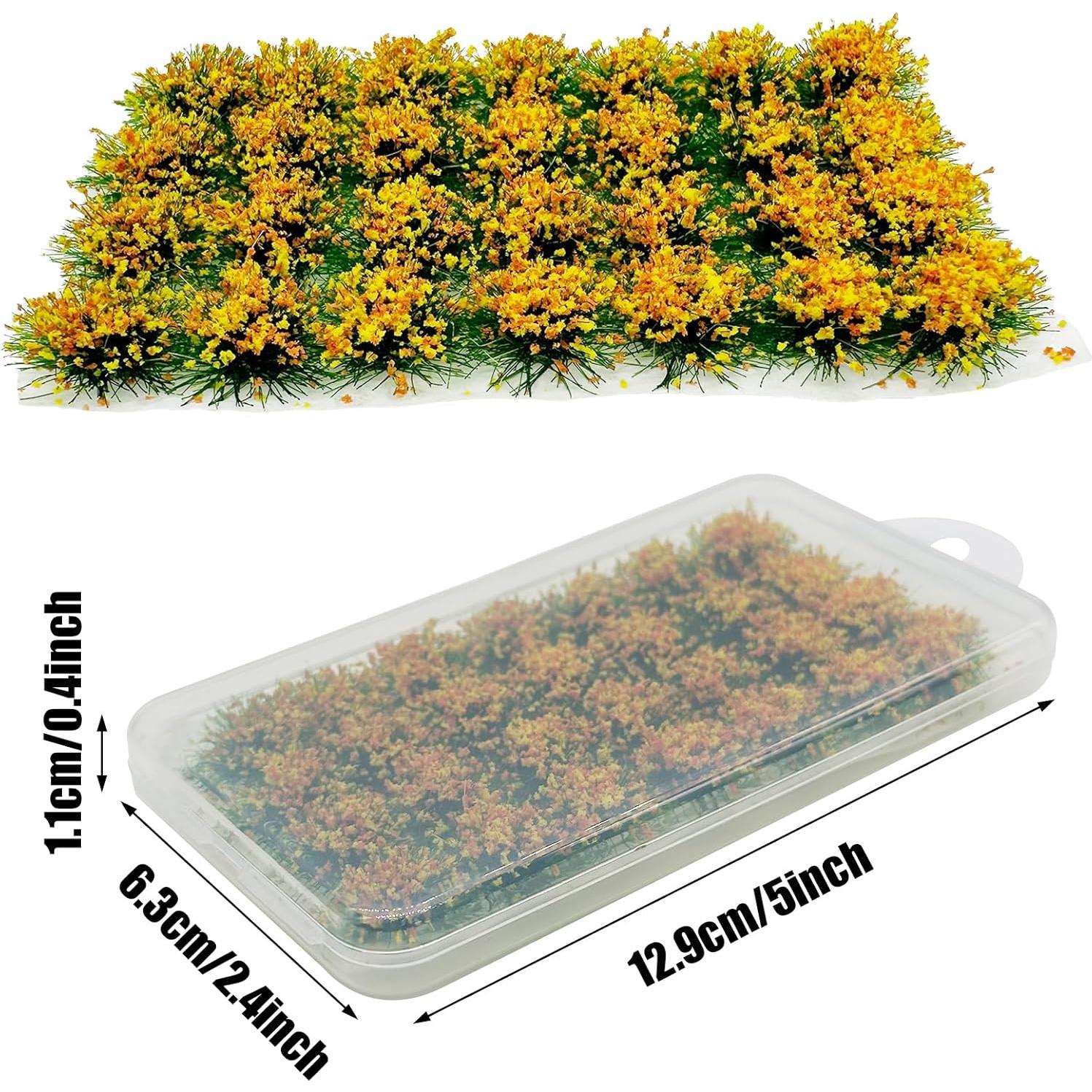 Grupo de Flores Estáticas Cayway 28 PCS Naranja 11 mm