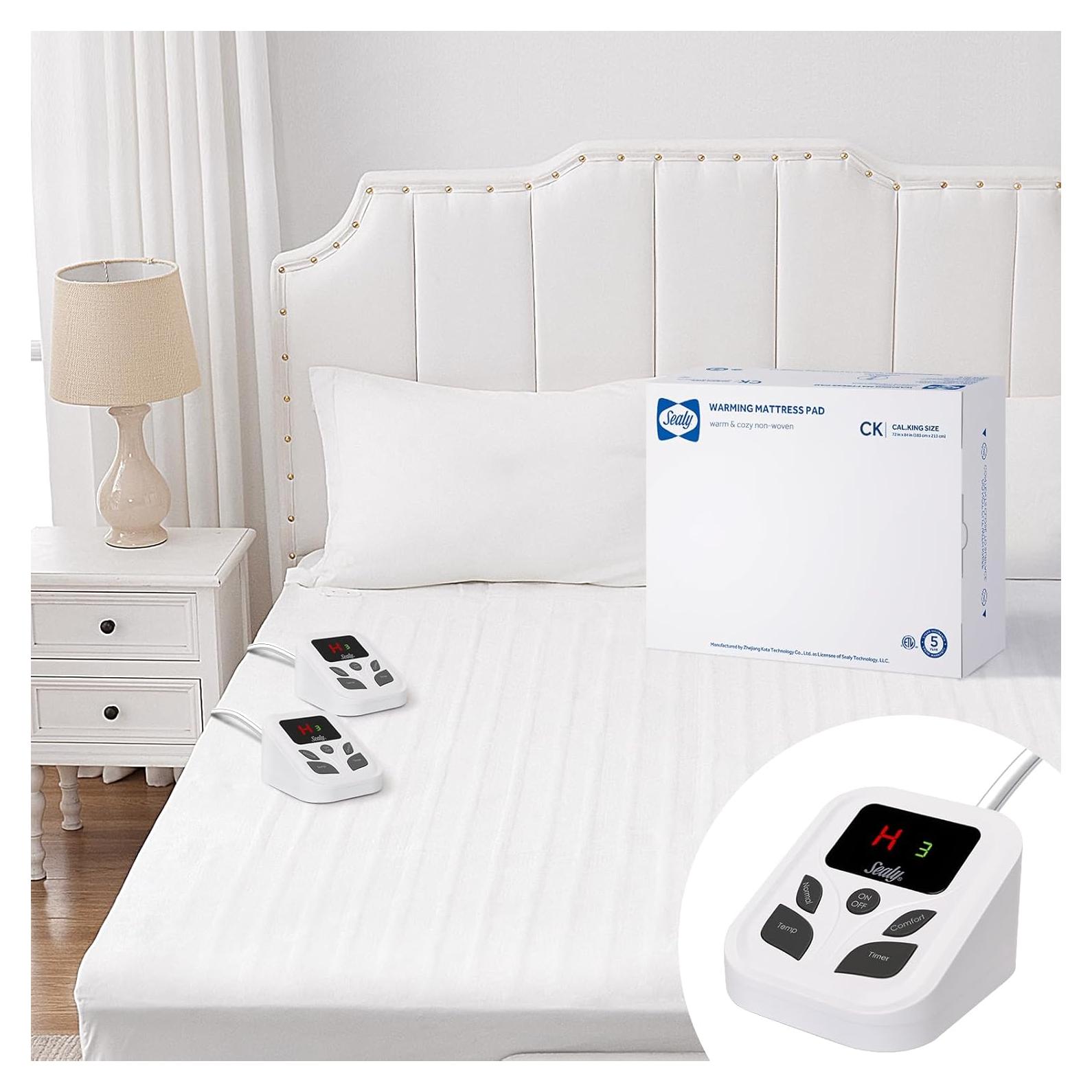 Almohadilla Térmica Sealy Cal King 213x183 cm con Control Dual