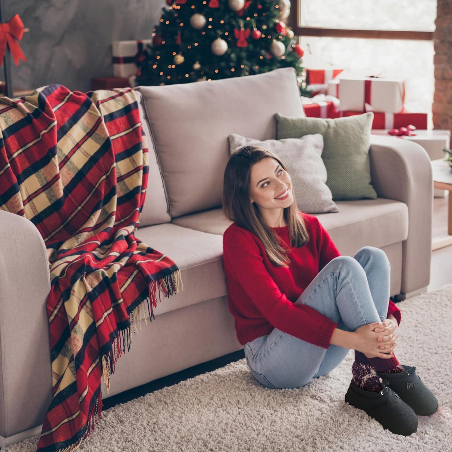 Zapatillas Calentadas ThermalStep Unisex - Calzado Negro 60°C