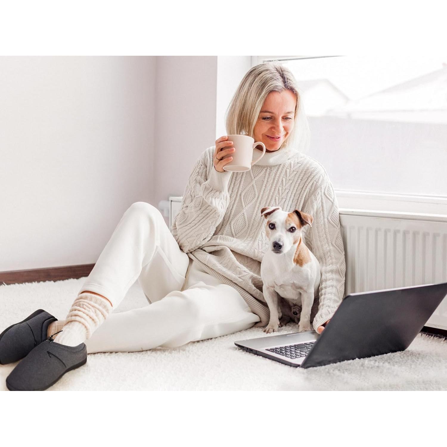 Zapatillas Calentadas ThermalStep Unisex - Calzado Negro 60°C