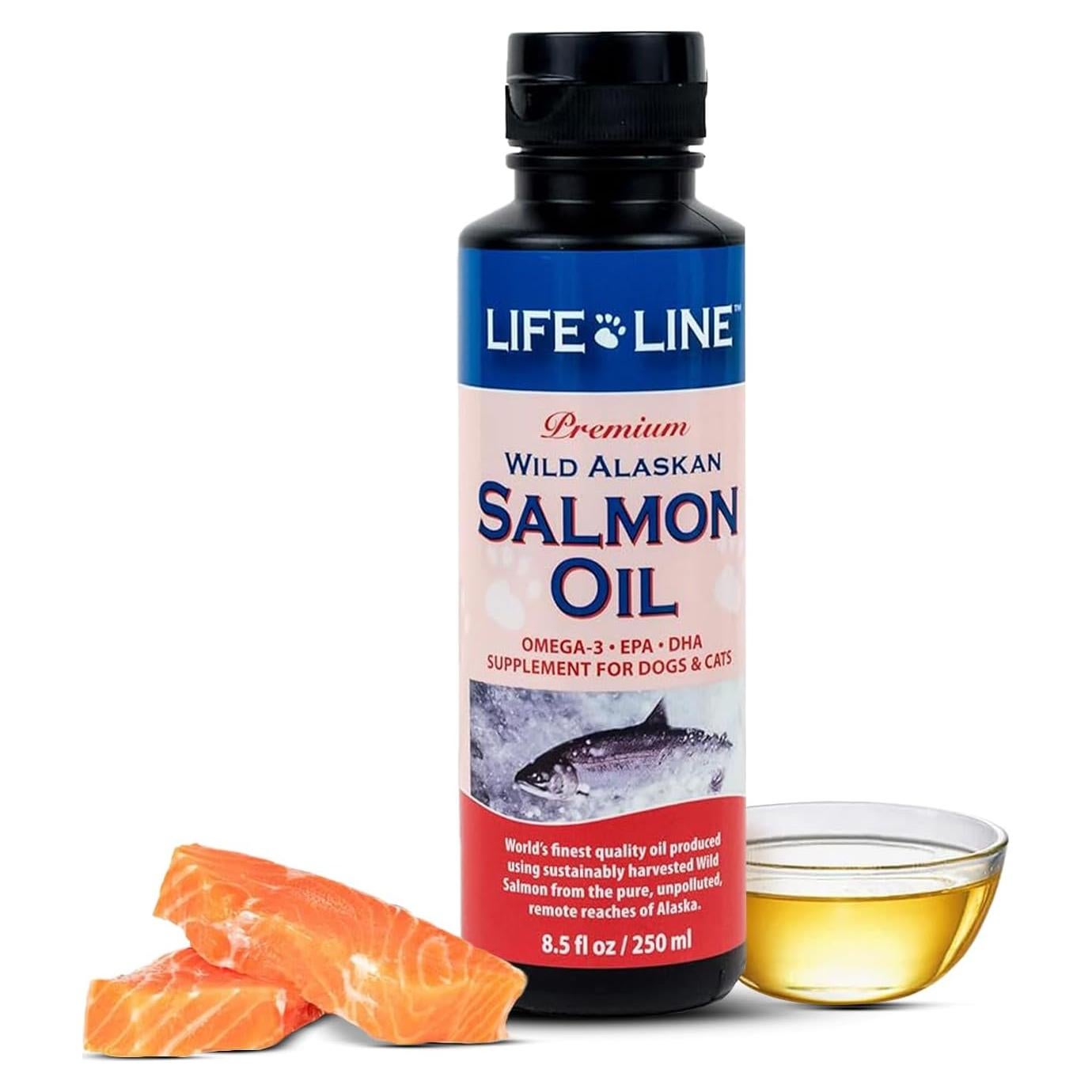 Suplemento Aceite de Salmón Salvaje Alaska Life Line 240 g