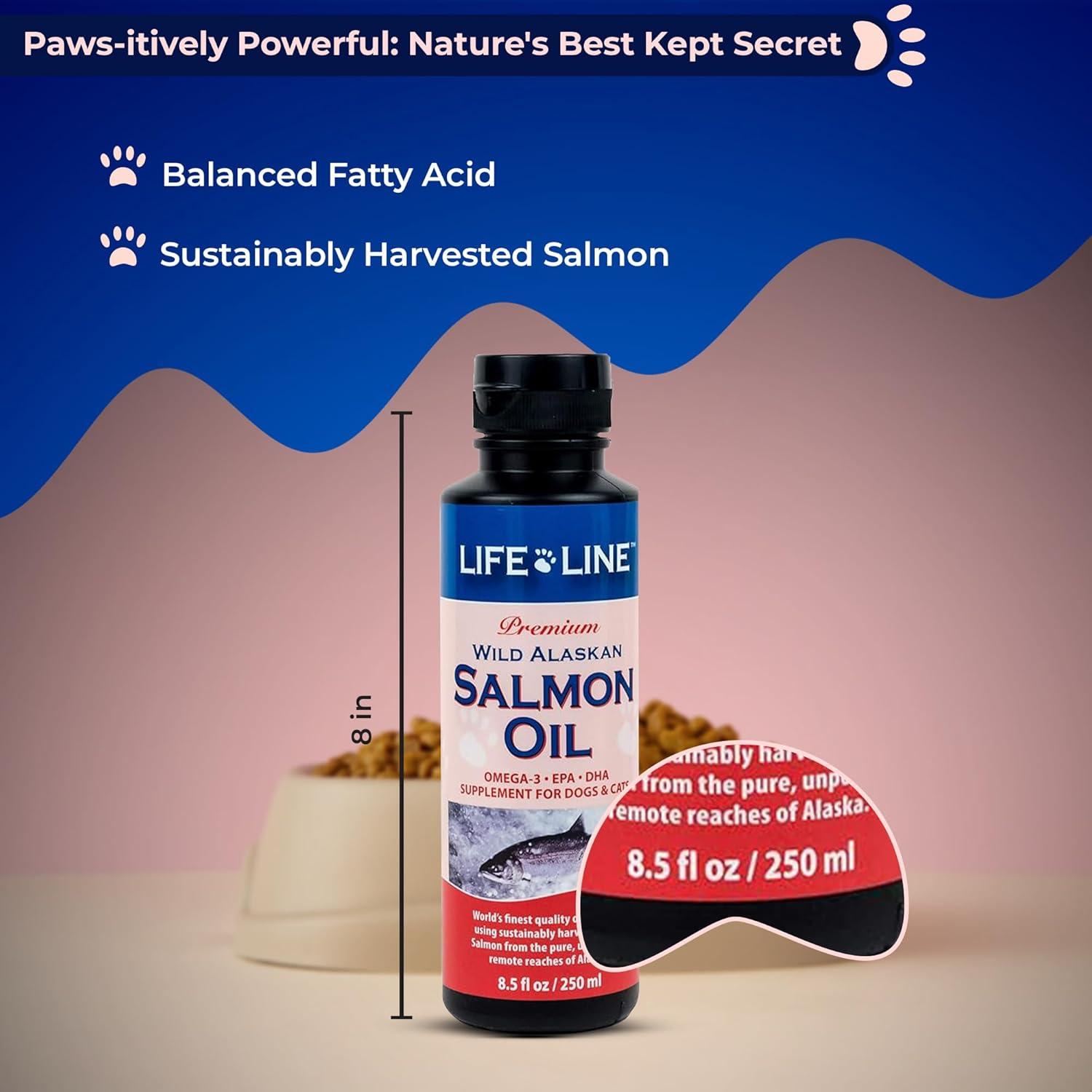 Suplemento Aceite de Salmón Salvaje Alaska Life Line 240 g