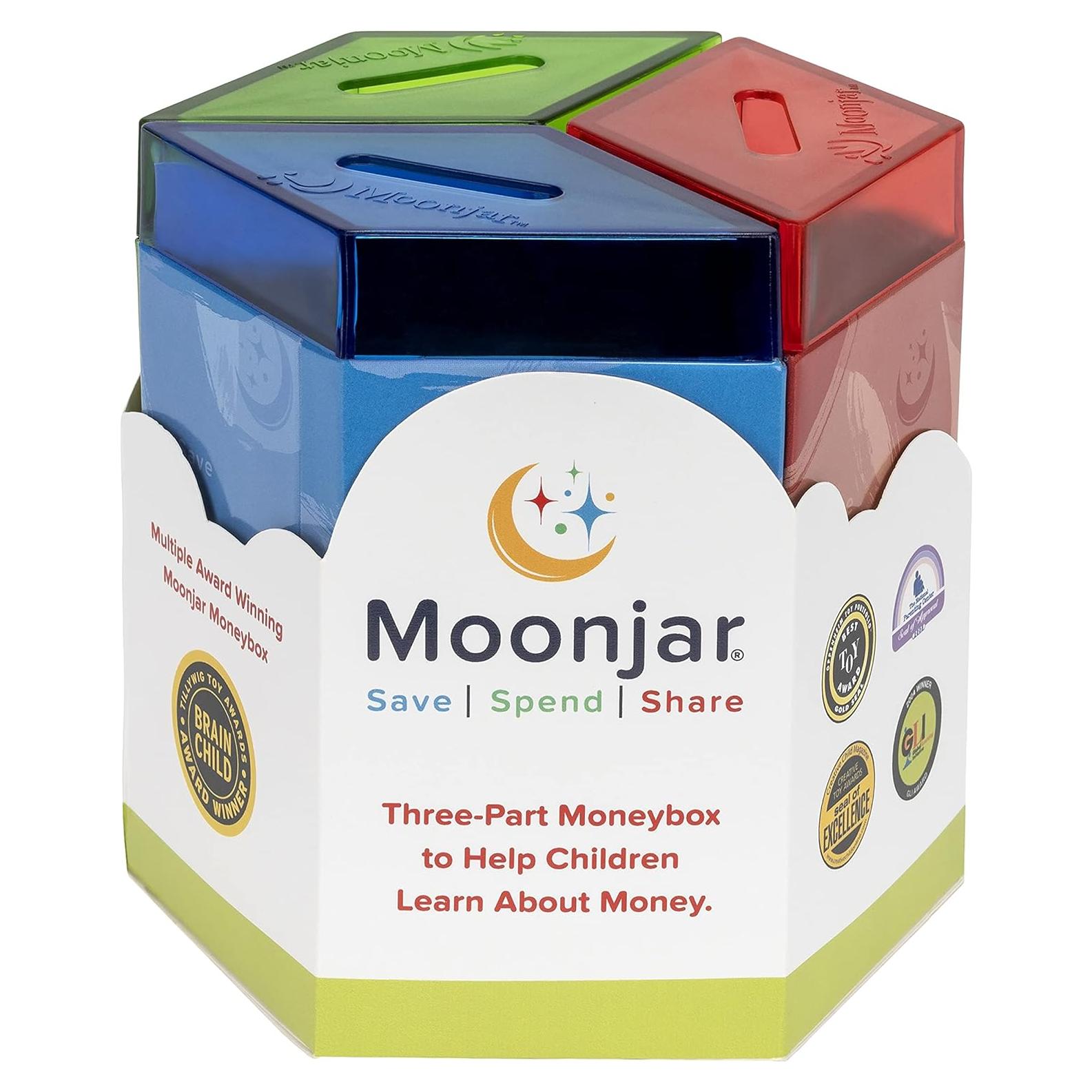 Alcancía Moonjar 3 en 1 para Niños 3+ Años